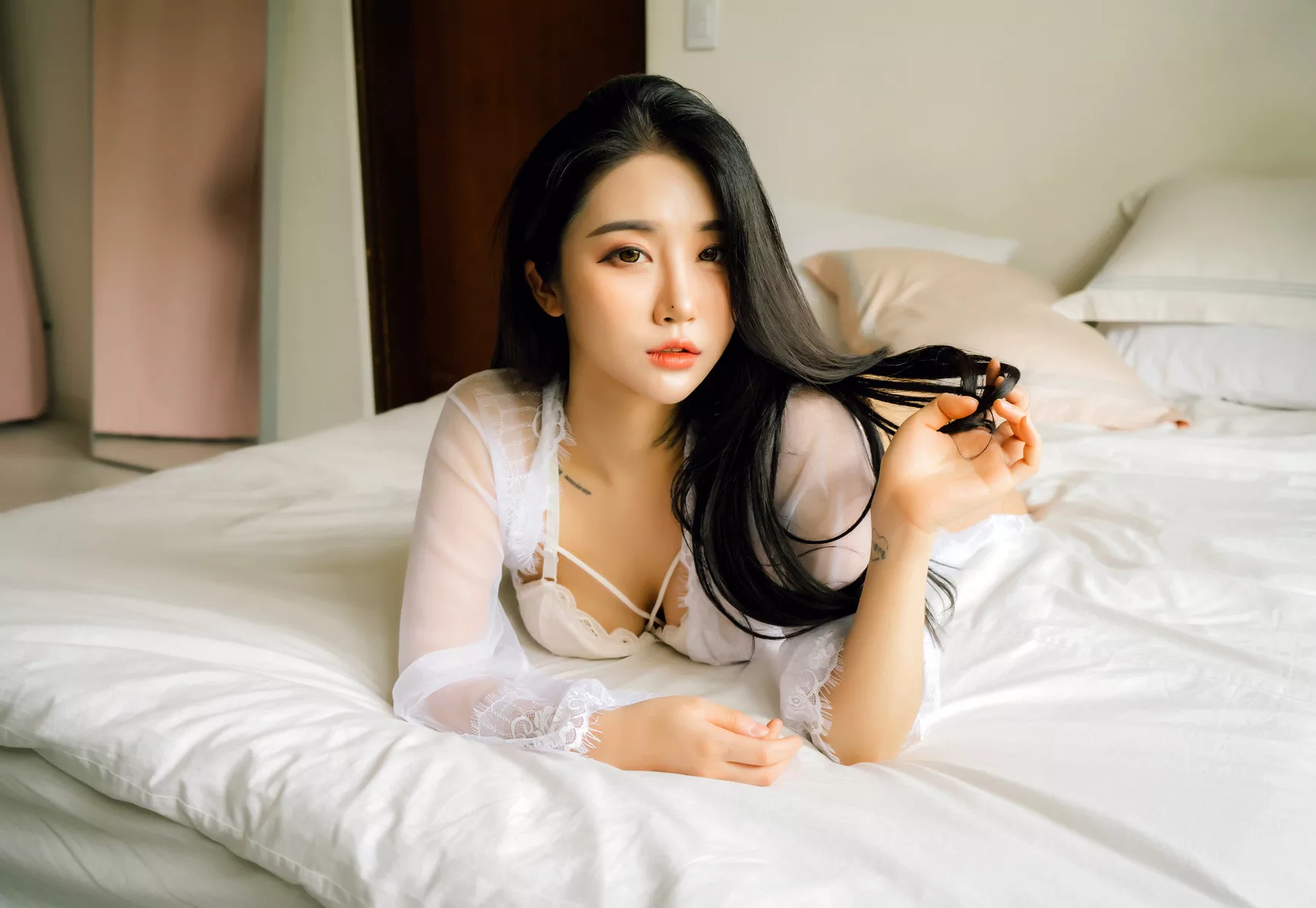 Night x 月夜快照】 高丽嫩模写真 No.2 Together  Bomi 全集修正  Snap 【Moon Zia