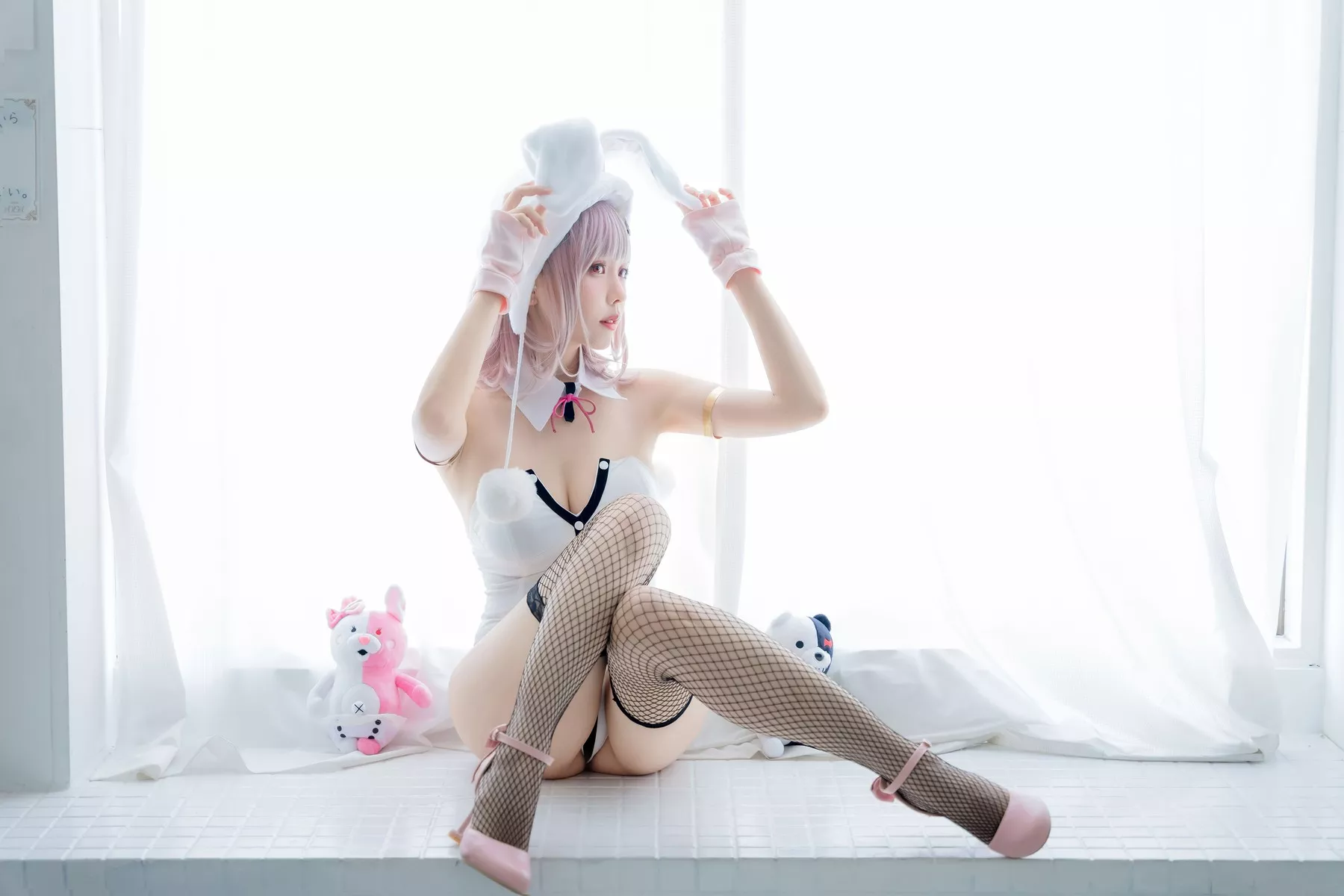 Ver. 七海千秋 诱人密拍 丽人Cosplay Ely