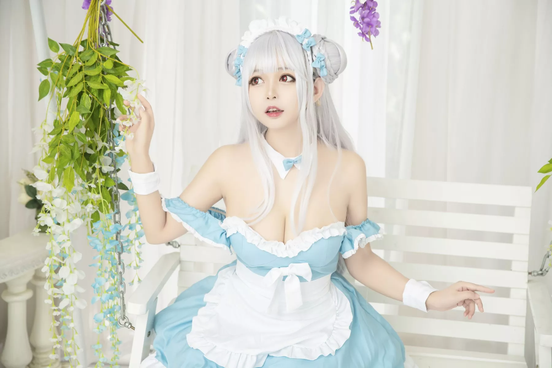 佳人Cosplay Cygnet 风情私摄 黑猫猫