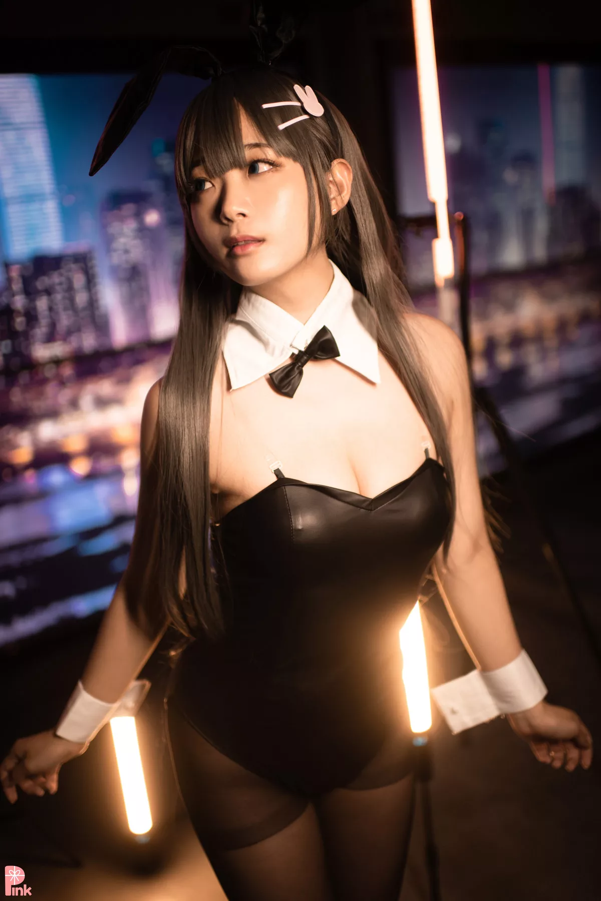 Girl My 全集修正 粉丫头】 Luppi 高丽美模艺术图Senpai  Bunny 【PINK