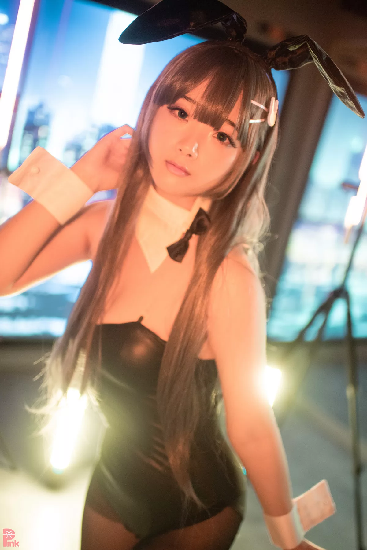 Girl My 全集修正 粉丫头】 Luppi 高丽美模艺术图Senpai  Bunny 【PINK