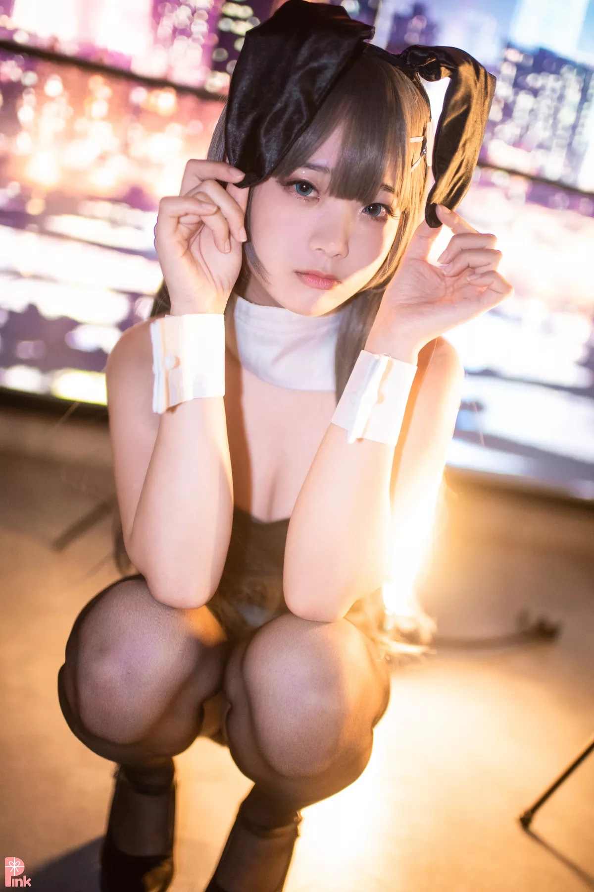 Girl My 全集修正 粉丫头】 Luppi 高丽美模艺术图Senpai  Bunny 【PINK