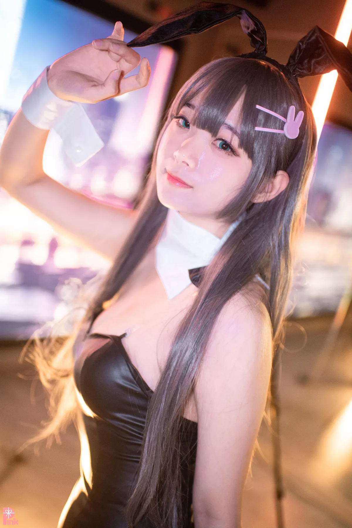 Girl My 全集修正 粉丫头】 Luppi 高丽美模艺术图Senpai  Bunny 【PINK
