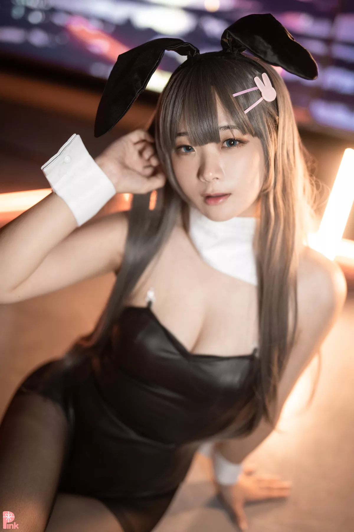 Girl My 全集修正 粉丫头】 Luppi 高丽美模艺术图Senpai  Bunny 【PINK