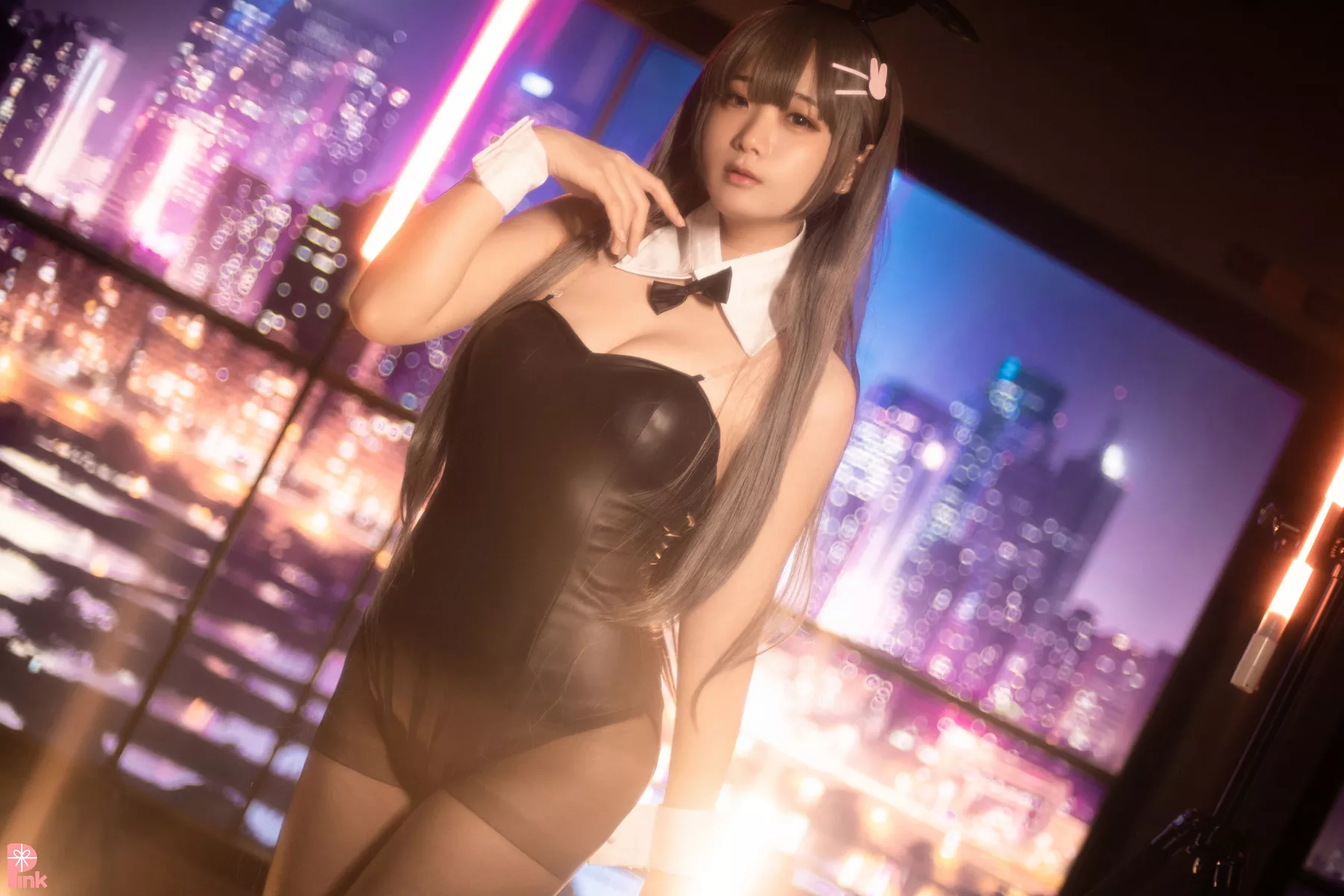 Girl My 全集修正 粉丫头】 Luppi 高丽美模艺术图Senpai  Bunny 【PINK