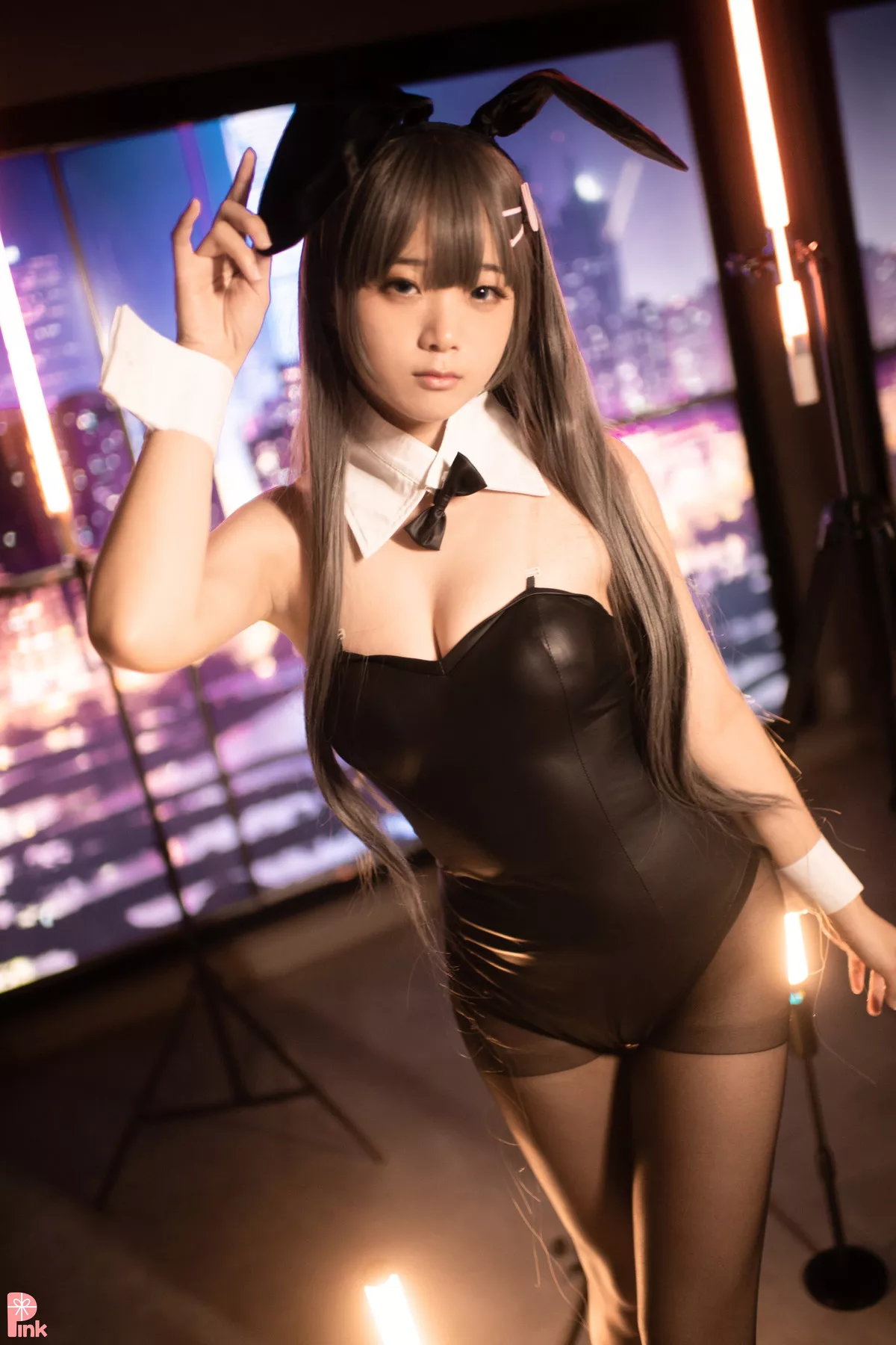 Girl My 全集修正 粉丫头】 Luppi 高丽美模艺术图Senpai  Bunny 【PINK
