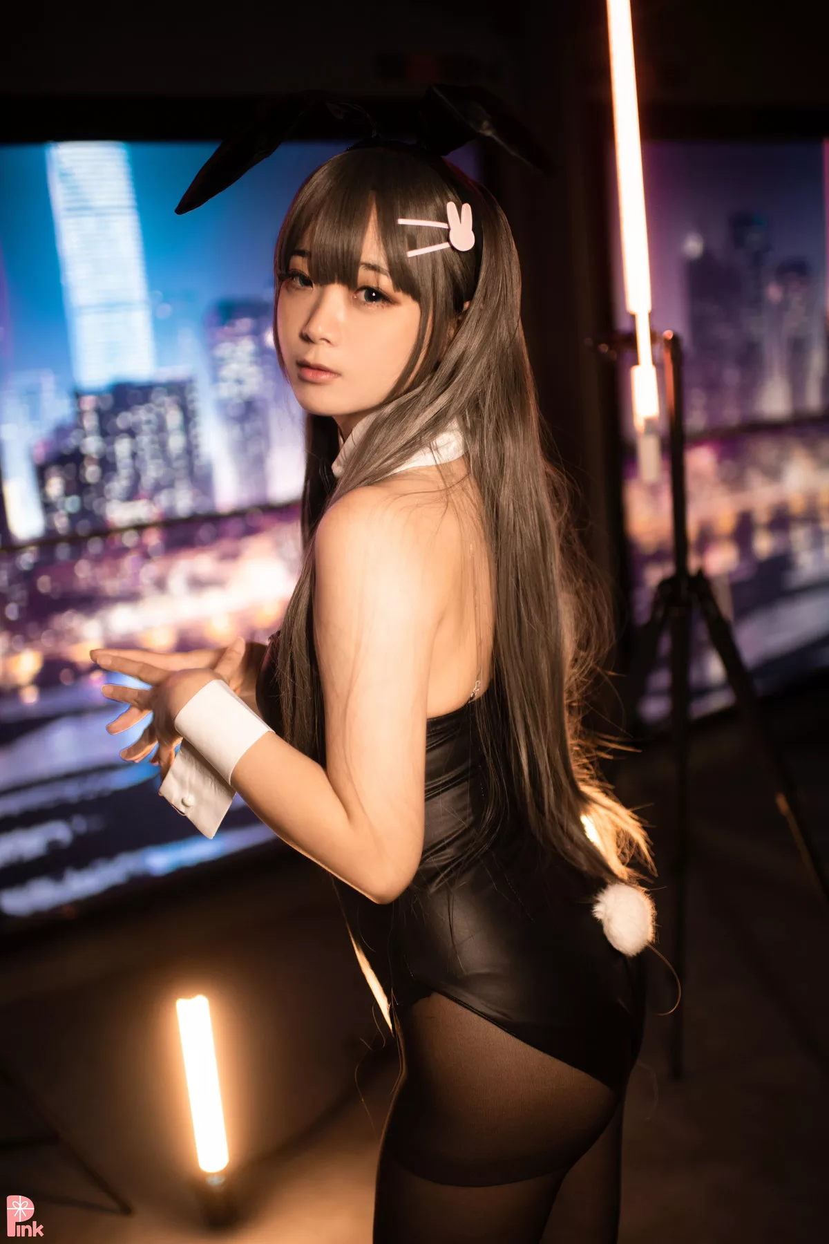 Girl My 全集修正 粉丫头】 Luppi 高丽美模艺术图Senpai  Bunny 【PINK