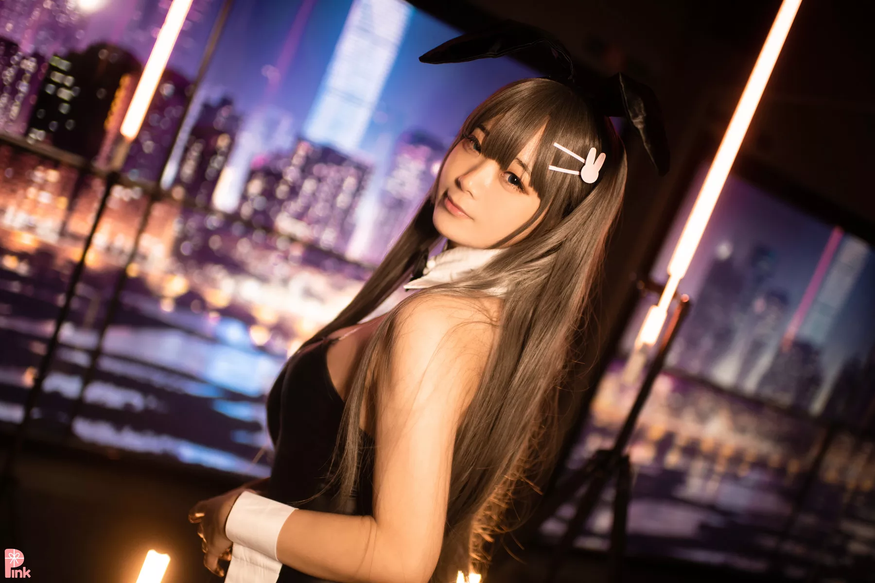 Girl My 全集修正 粉丫头】 Luppi 高丽美模艺术图Senpai  Bunny 【PINK