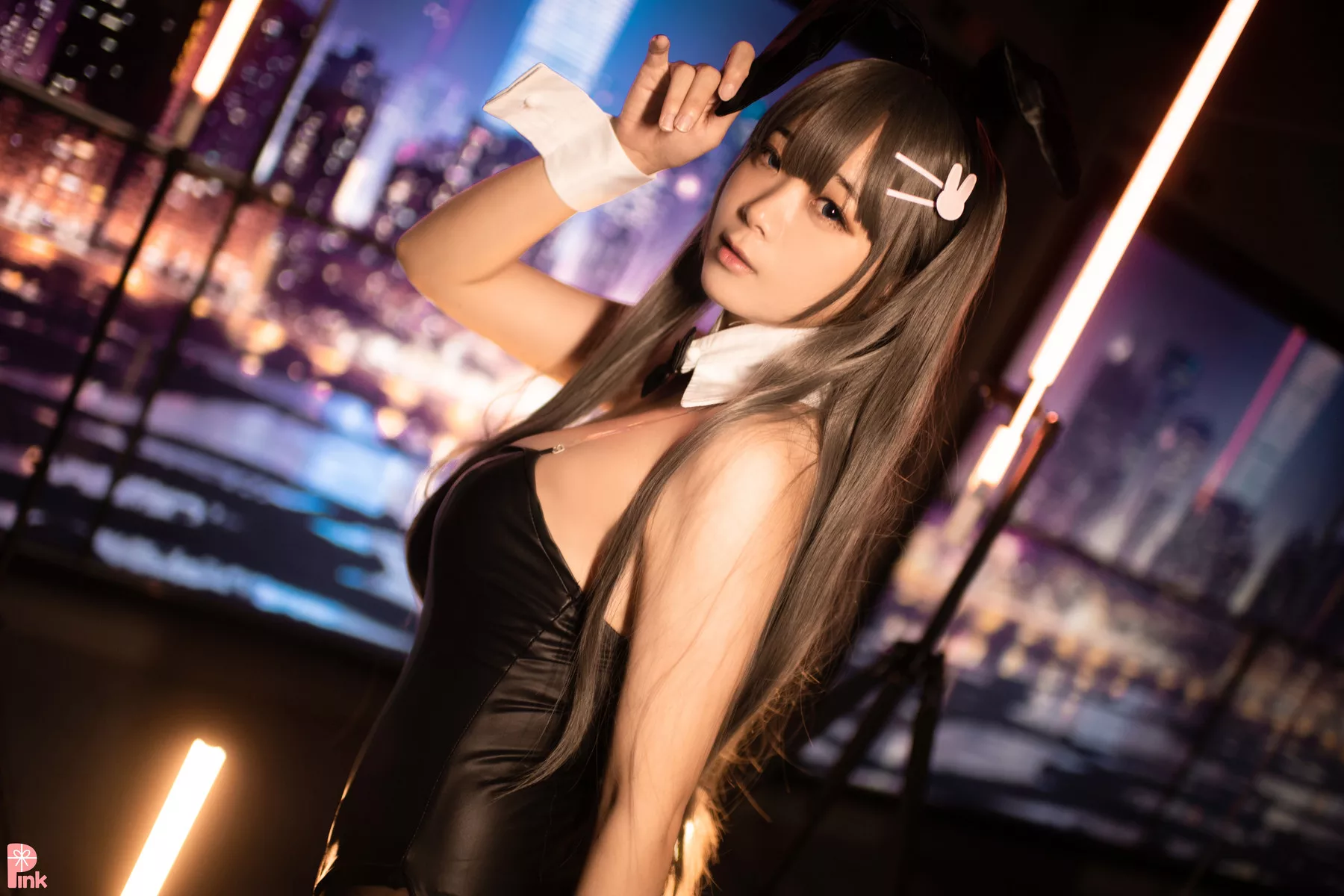 Girl My 全集修正 粉丫头】 Luppi 高丽美模艺术图Senpai  Bunny 【PINK