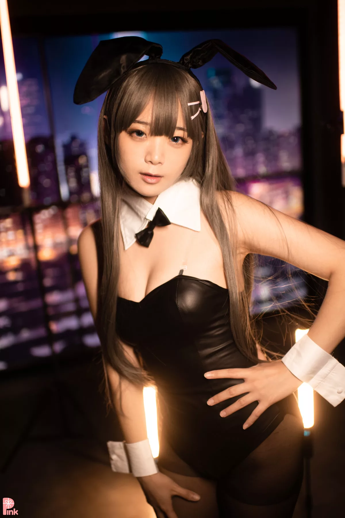 Girl My 全集修正 粉丫头】 Luppi 高丽美模艺术图Senpai  Bunny 【PINK