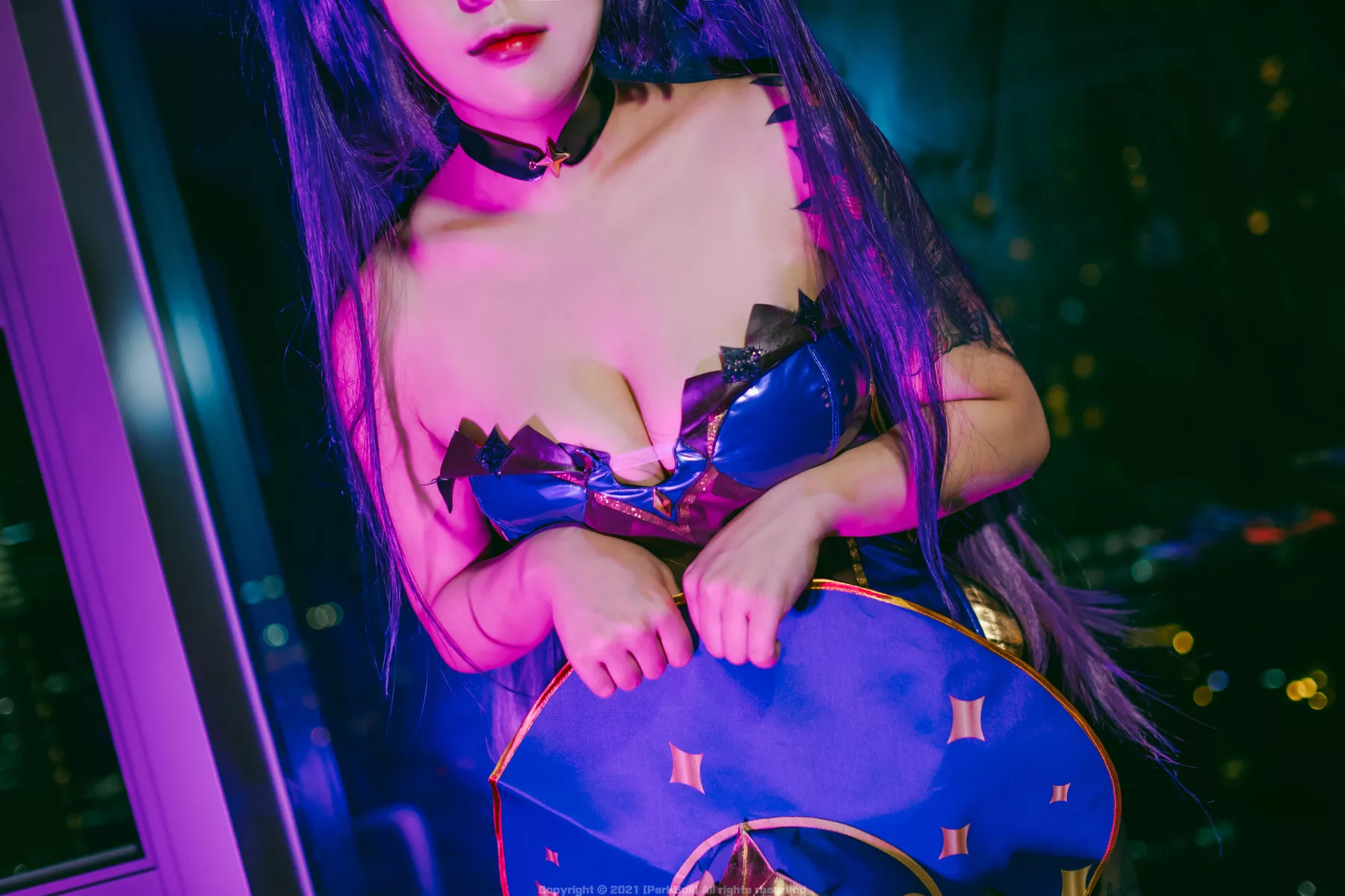 Tasty 蓝色蛋糕】 Sohee【BLUECAKE 高丽美人摄影 Mona Christmas 全集修正