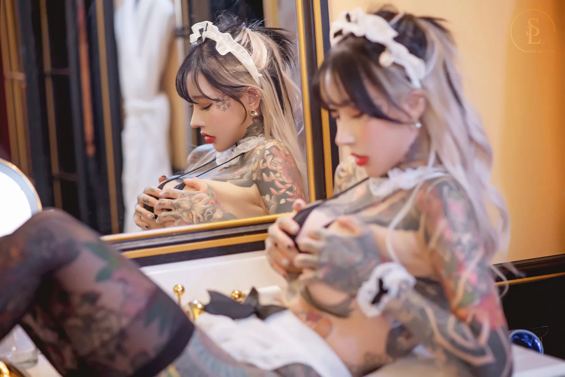Photolife YoKo【SAINT  Maid Yoko 高丽女神艺术图 全集修正 遮挡生活】