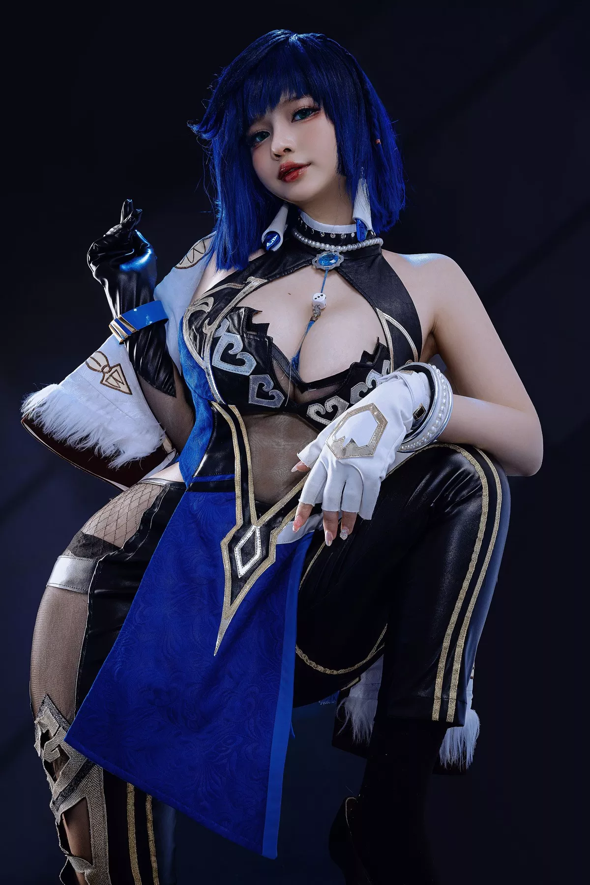 夜兰 Azami 美女Cosplay 风韵私摄 あざみ Yelan