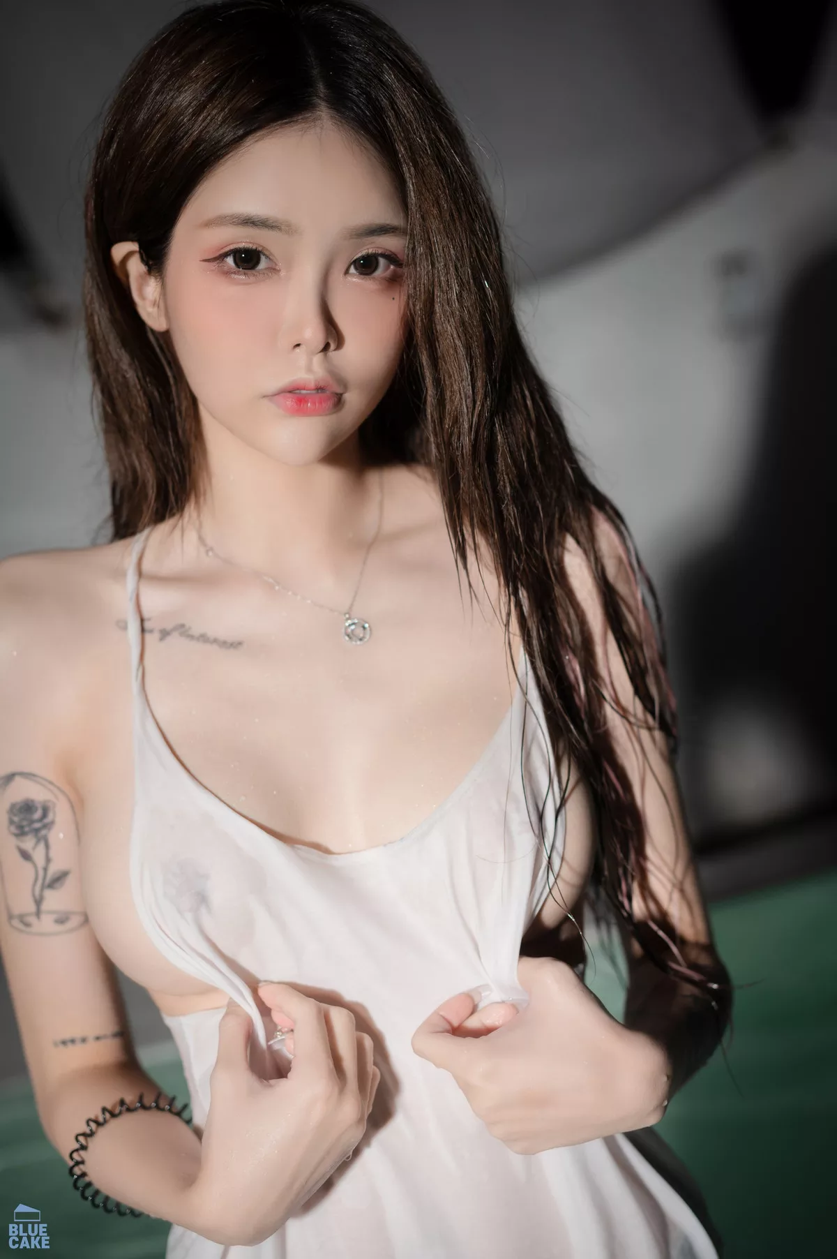 蓝色蛋糕】 Night 全集修正 Shower 高丽佳人摄影  Yuka【BLUECAKE