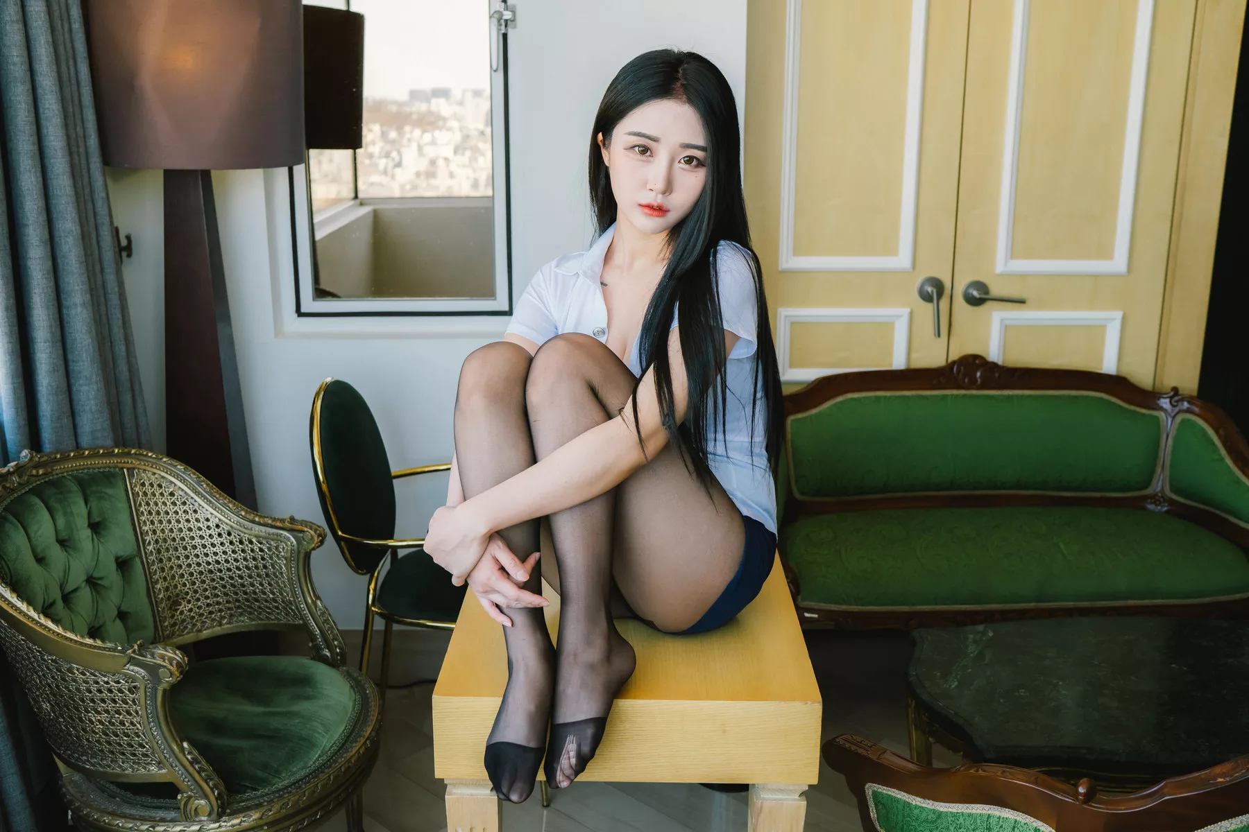 Melody Bomi Vol.2 高丽嫩模艺术图 Night  Jeong Snap 月夜快照】 全集修正 【Moon