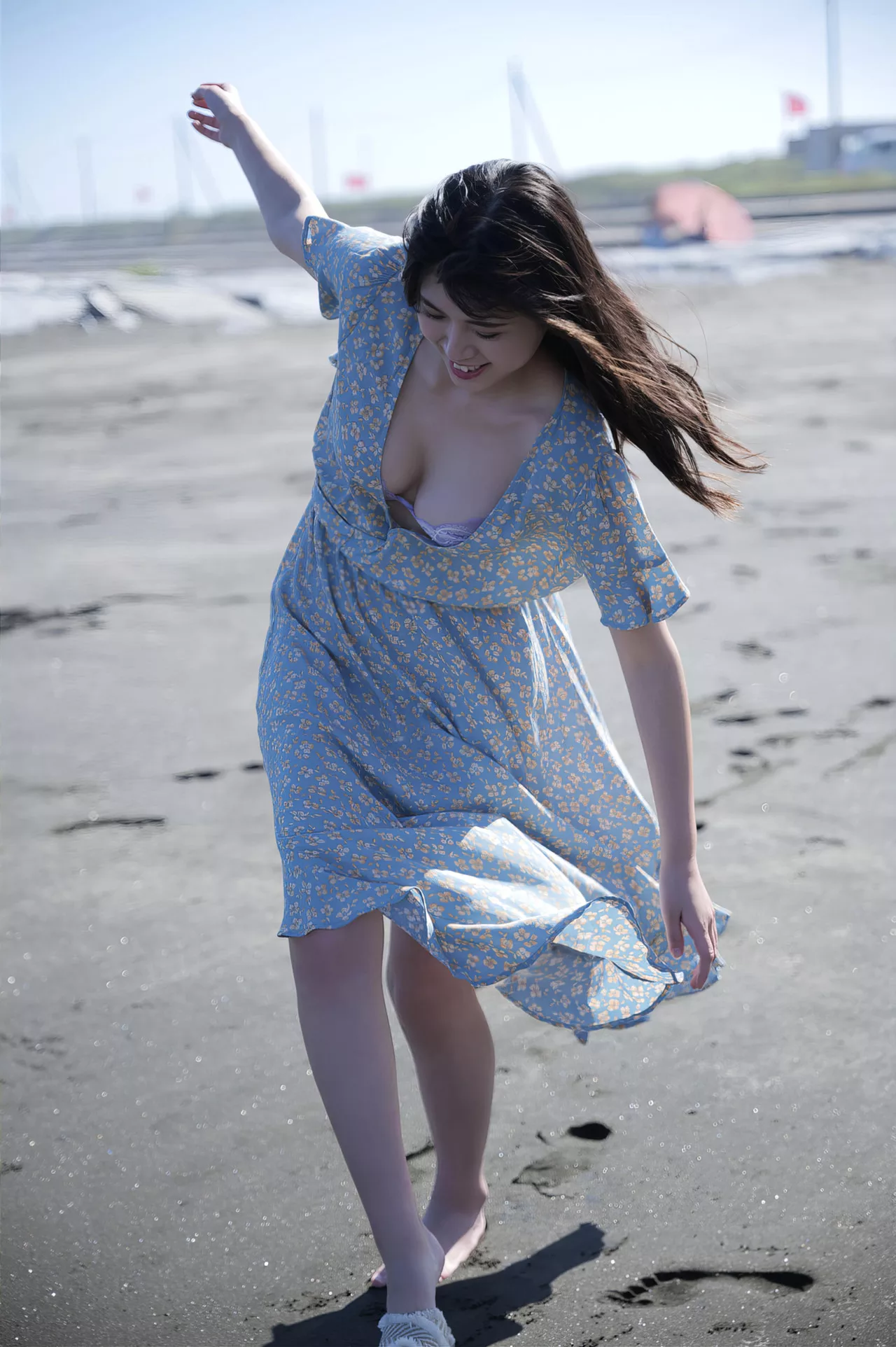 FRIDAY摄影集 全集修正 Kitamuki 「笑��の」 北向珠夕日本女神摄影  Miyu