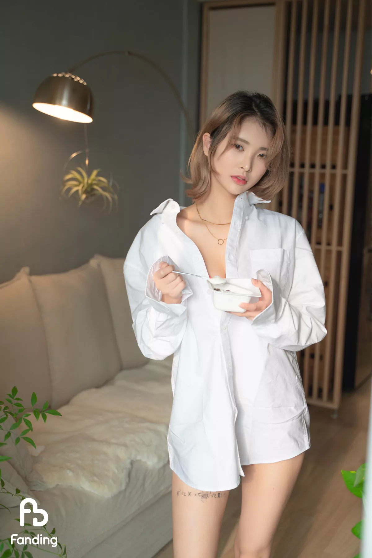 Yeon【FANDING】  天仙高丽女神优秀写真 Girlfriend(41P)