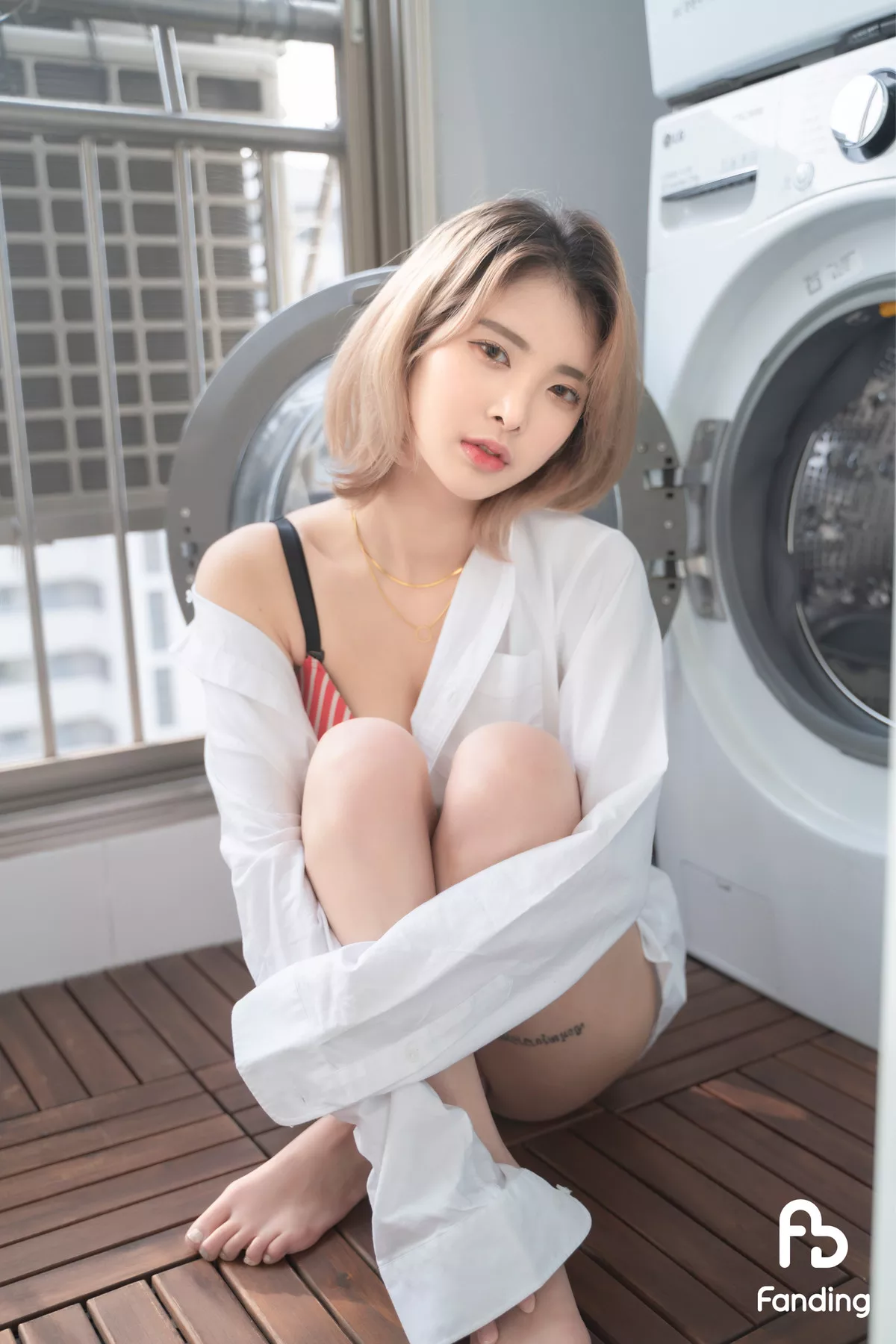 Yeon【FANDING】  天仙高丽女神优秀写真 Girlfriend(41P)