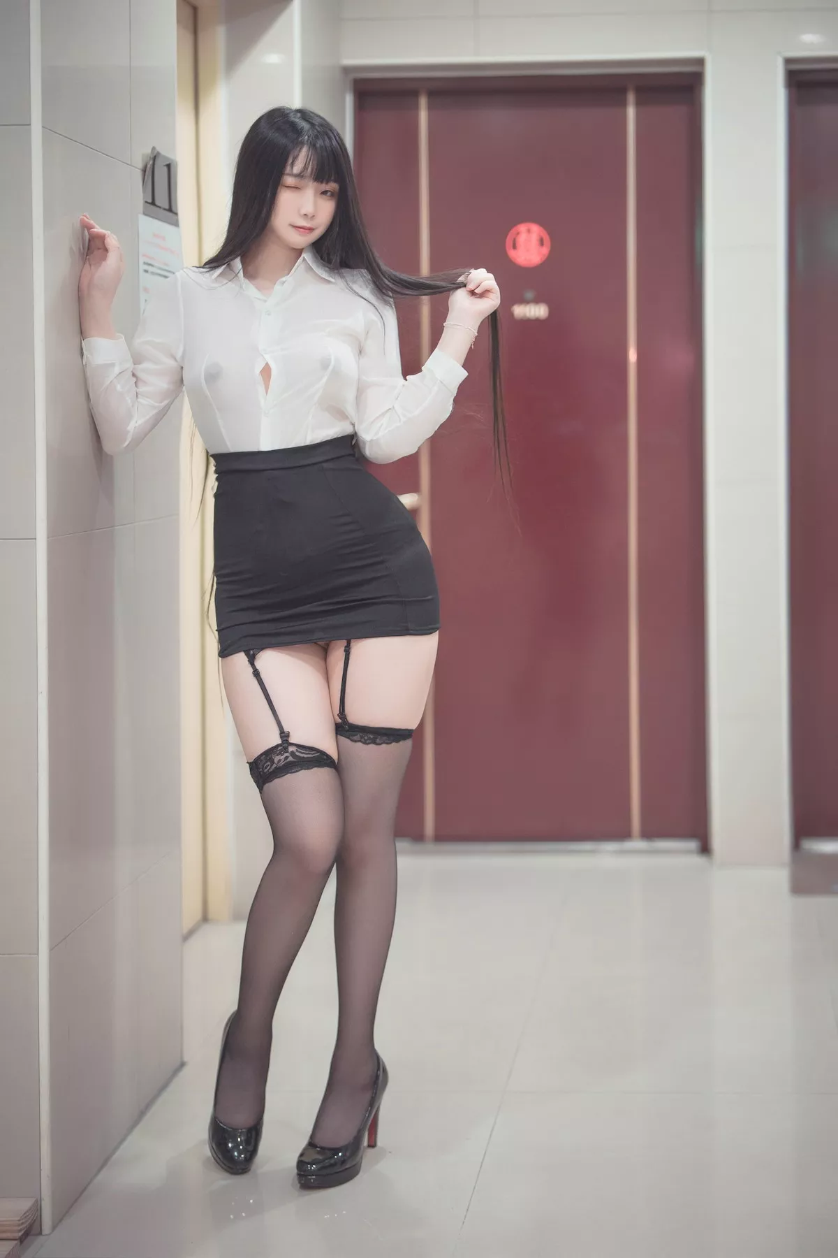 性感私拍 工作日 落落 丽人Cosplay Raku