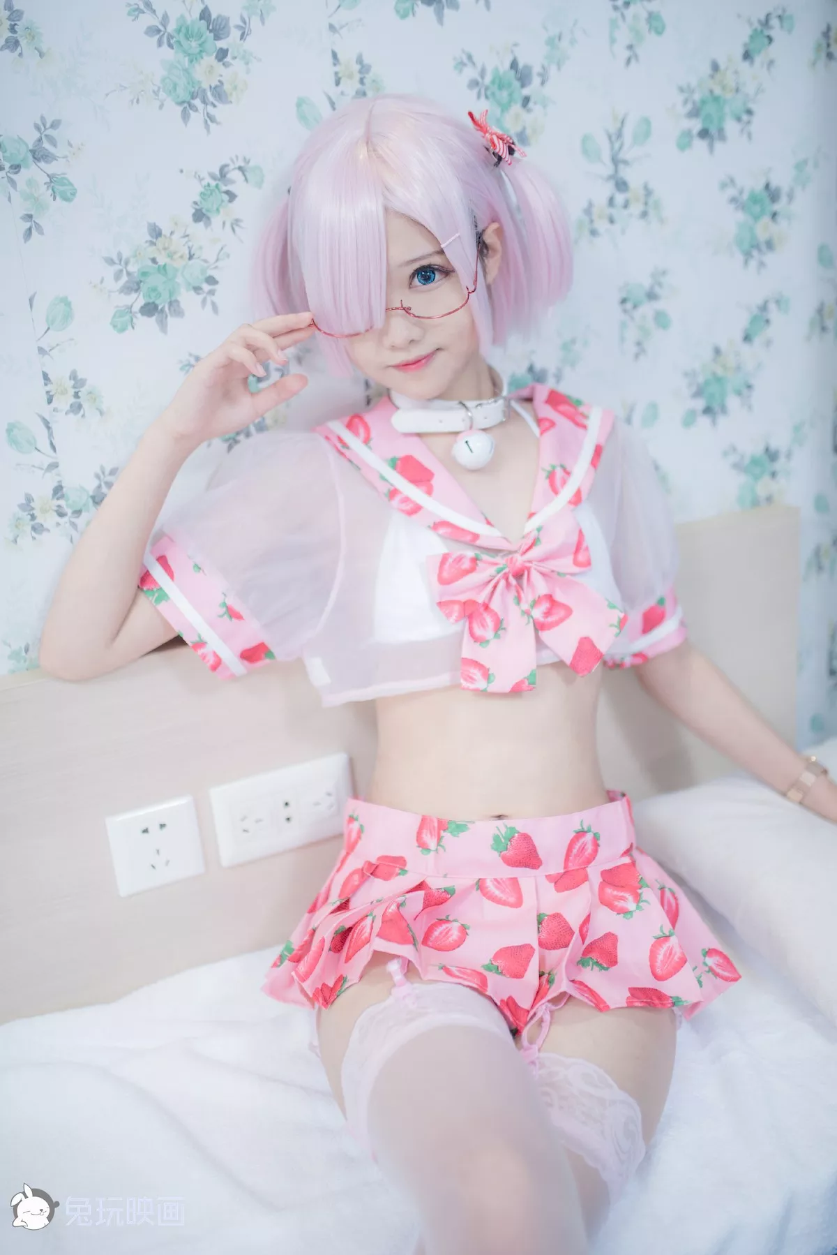风韵密拍 草莓裙 兔玩映画 丽人Cosplay