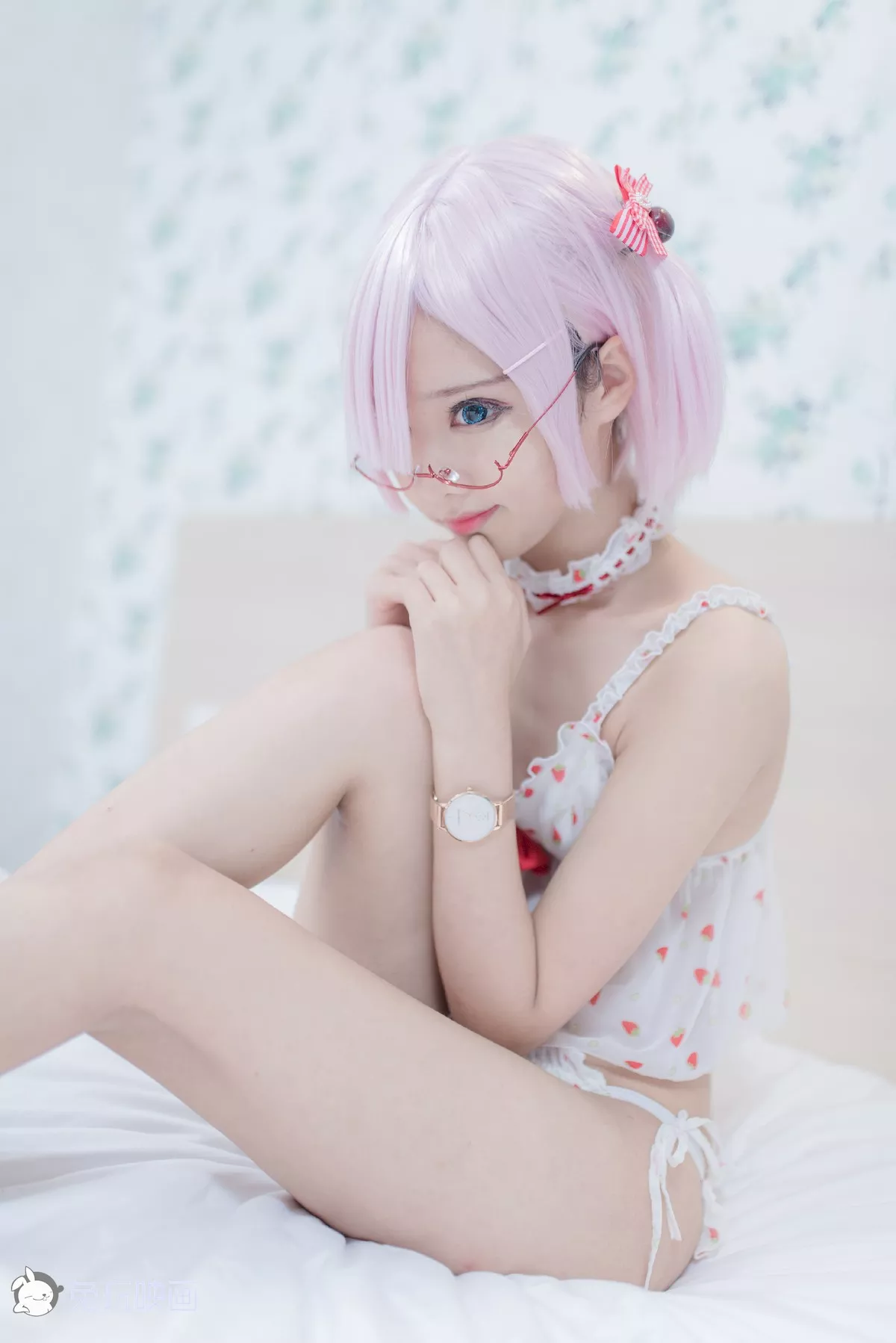 风韵密拍 草莓裙 兔玩映画 丽人Cosplay