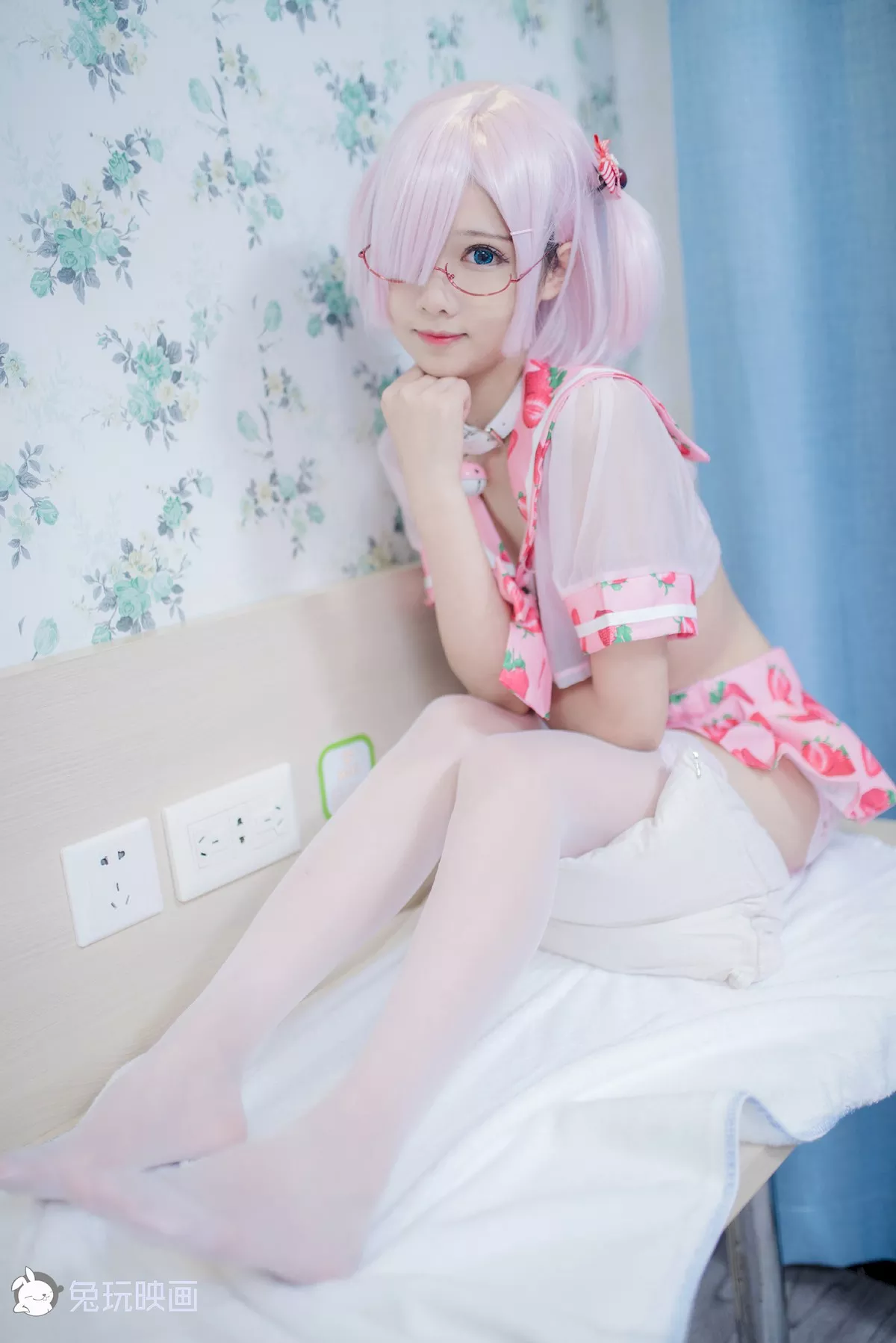 风韵密拍 草莓裙 兔玩映画 丽人Cosplay