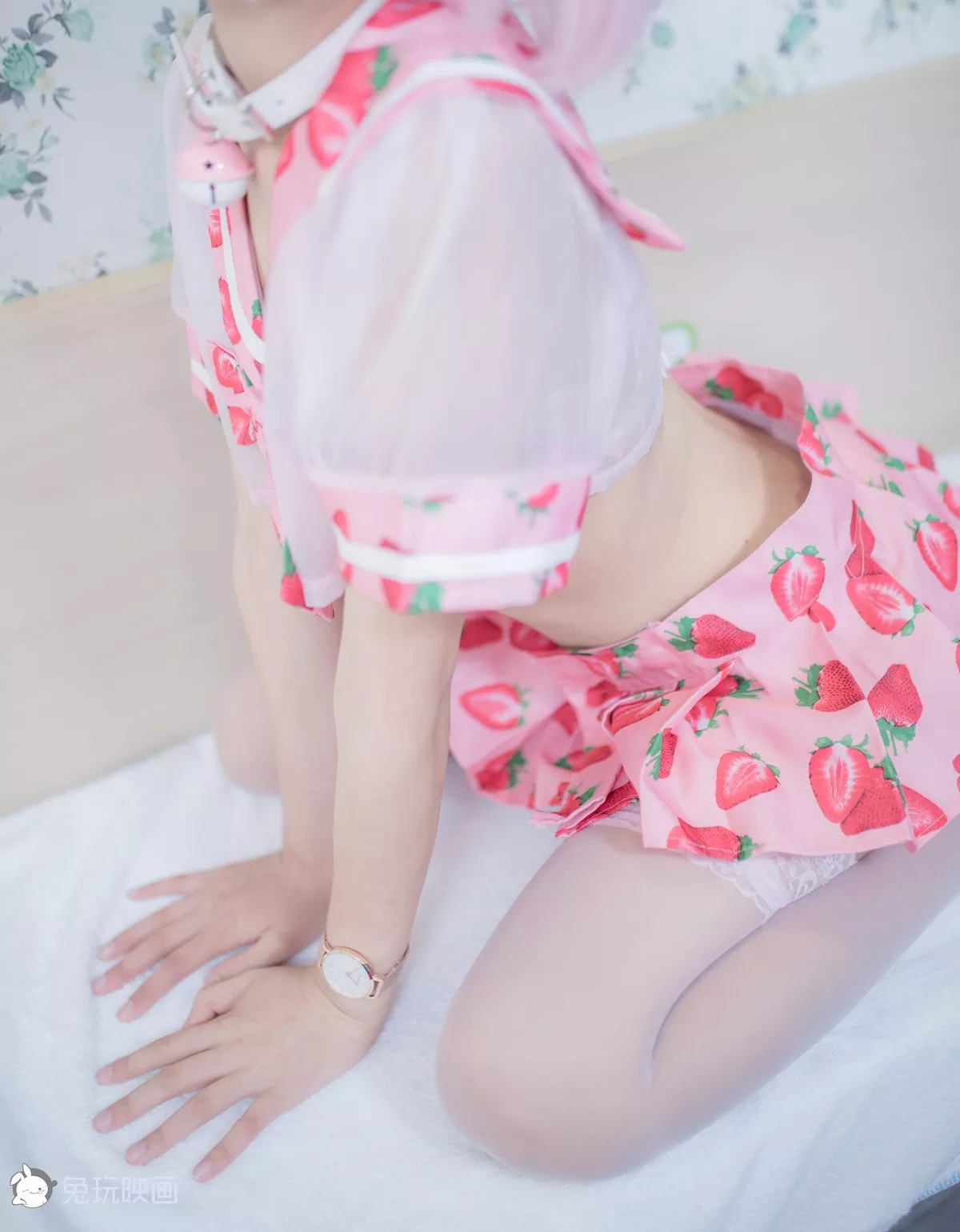 风韵密拍 草莓裙 兔玩映画 丽人Cosplay