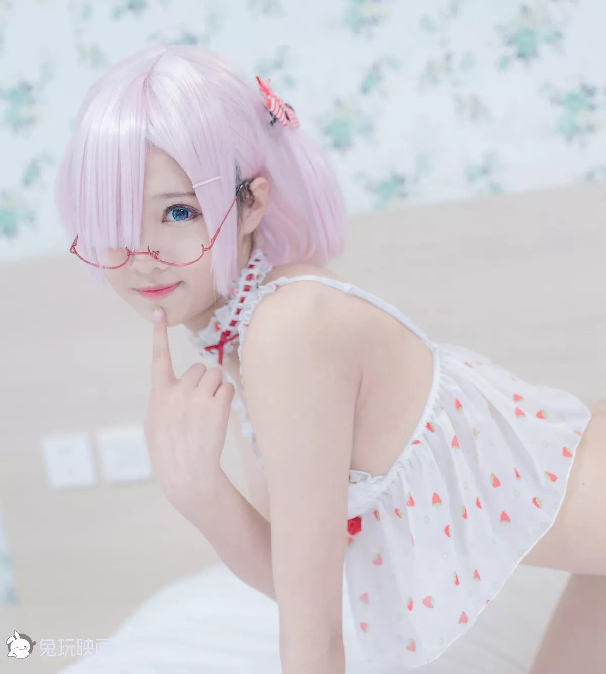 风韵密拍 草莓裙 兔玩映画 丽人Cosplay