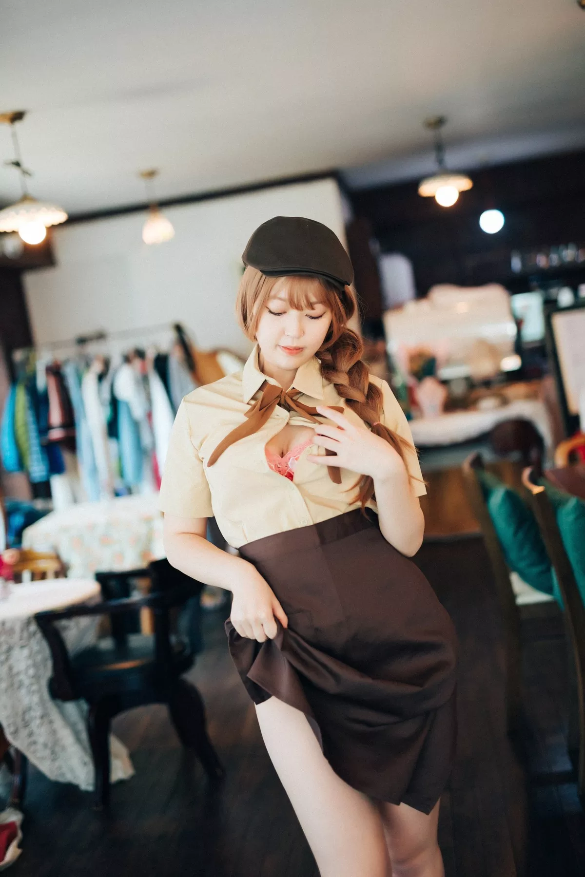 高丽女神写真  Mozzi 】 【Loozy  高丽女神写真 淫惰女孩 Cafe 全集修正 Mozzi