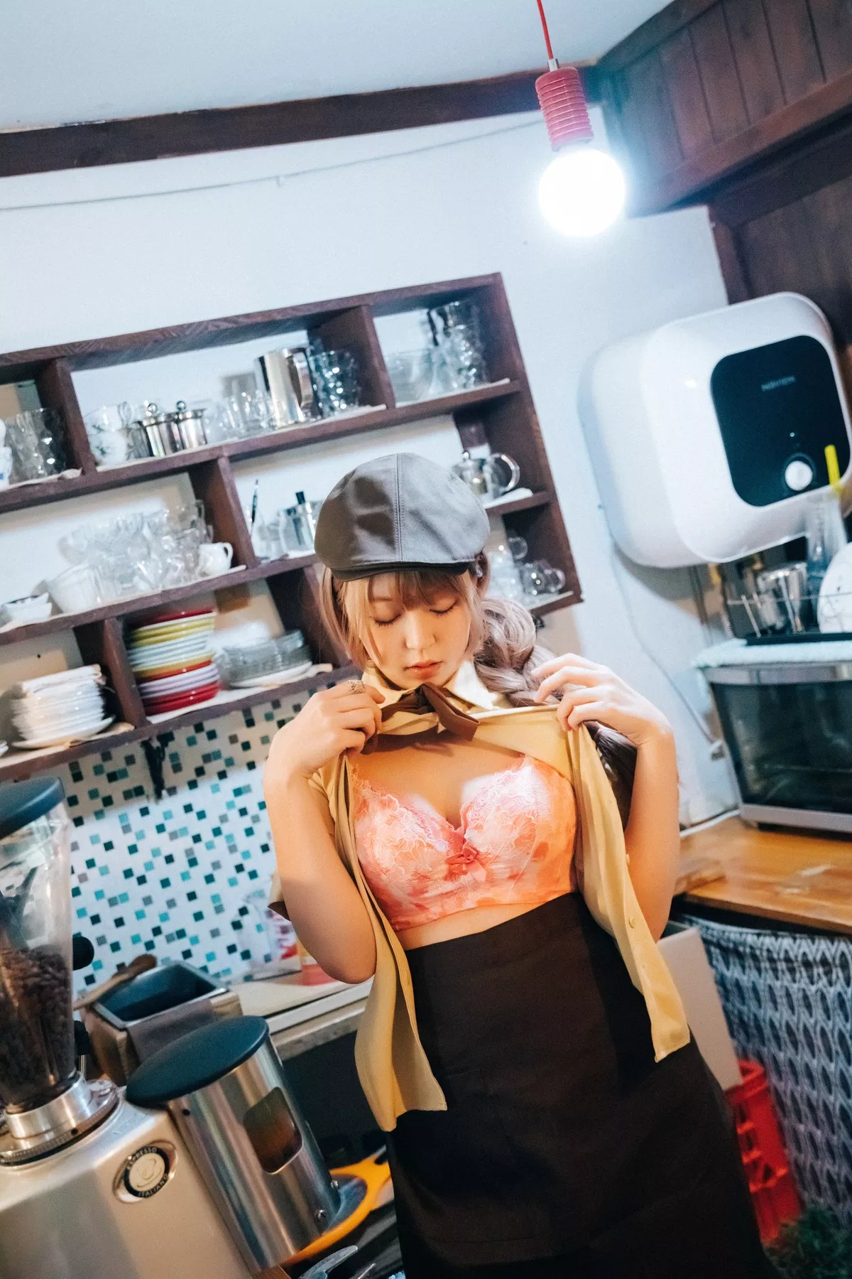 高丽女神写真  Mozzi 】 【Loozy  高丽女神写真 淫惰女孩 Cafe 全集修正 Mozzi