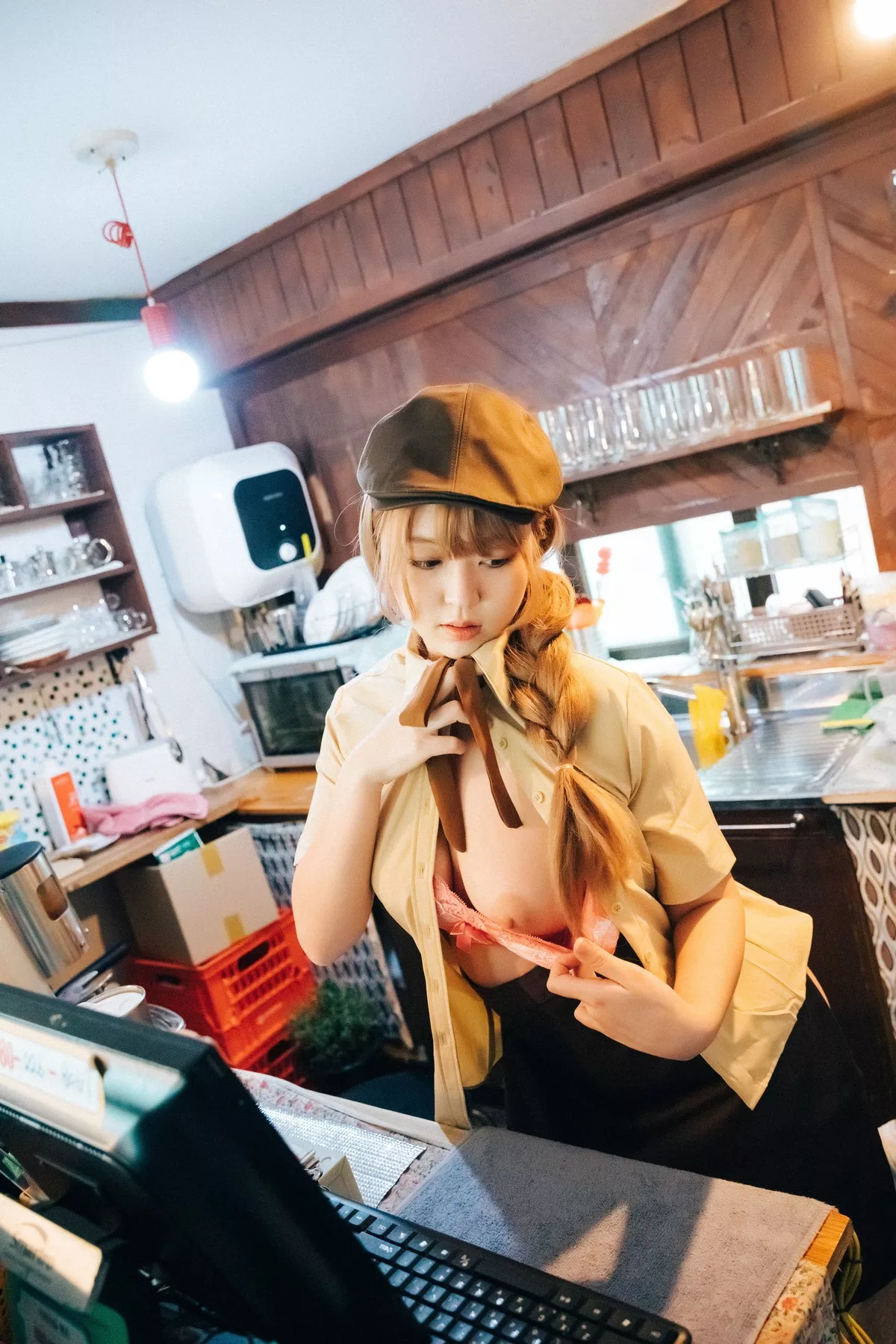 高丽女神写真  Mozzi 】 【Loozy  高丽女神写真 淫惰女孩 Cafe 全集修正 Mozzi
