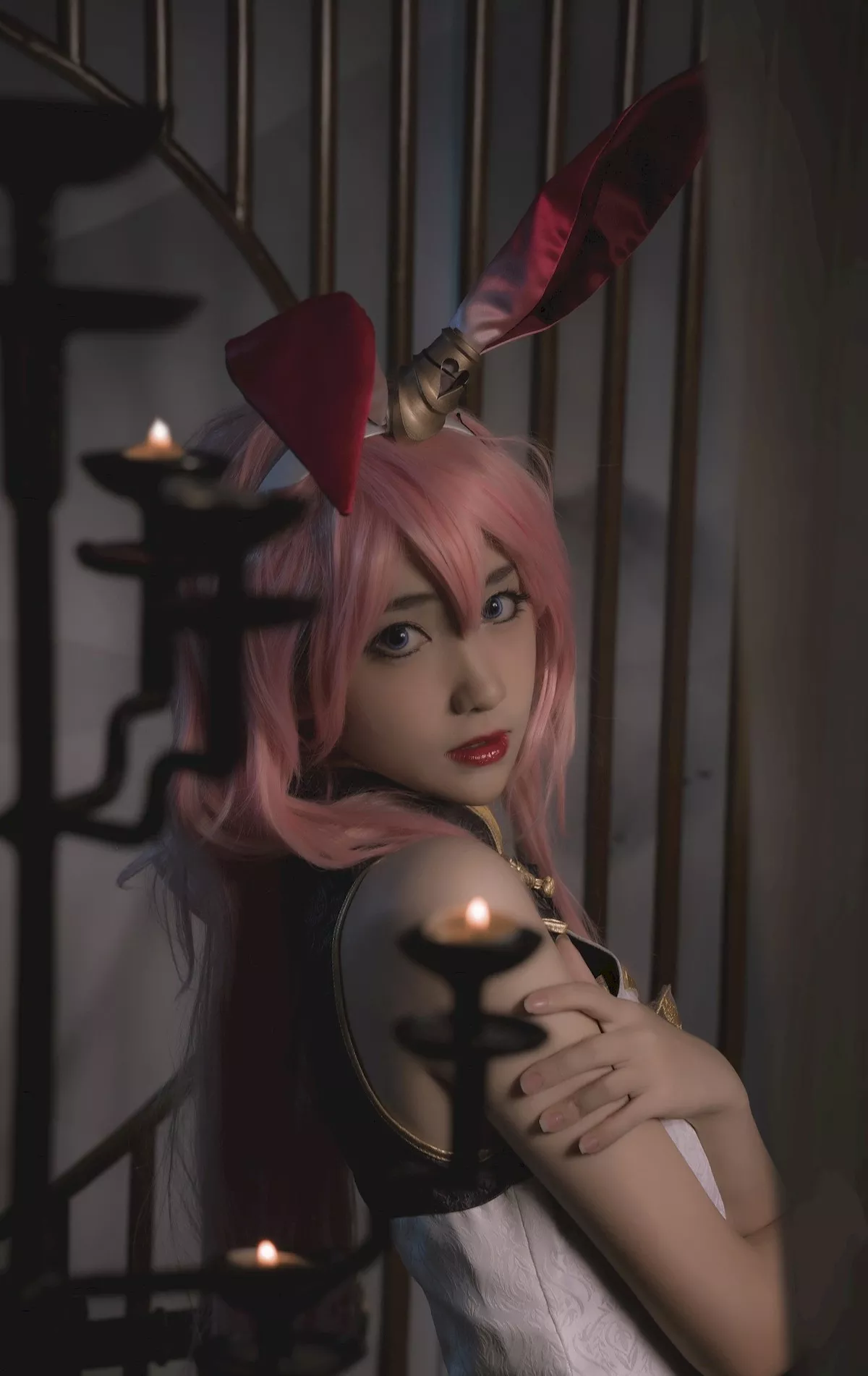 迷人密拍 ko 南桃 佳人Cosplay 八重樱旗袍 Momo