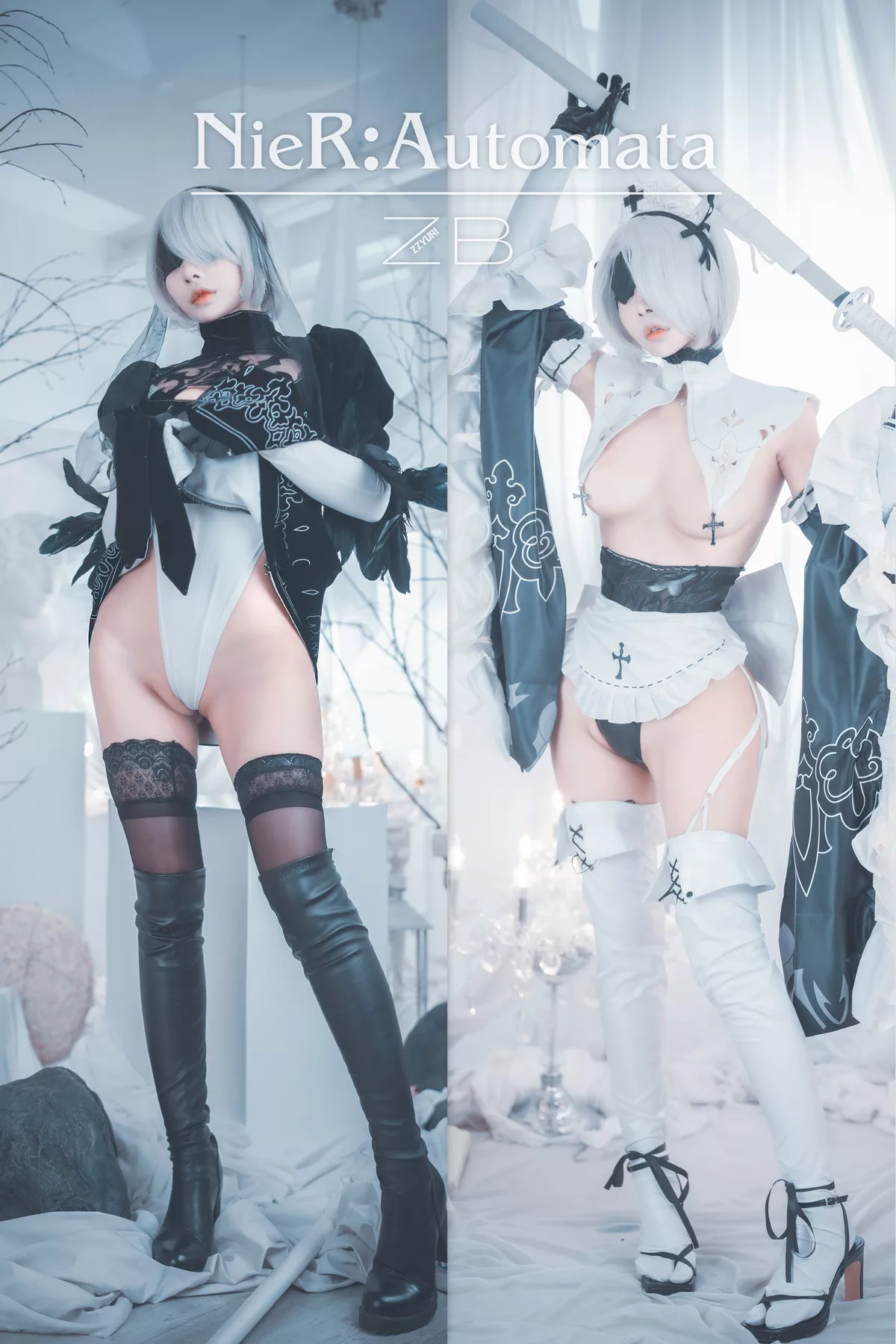 2B Photolife Zzyuri Automata 高丽美女写真 Nier 【SAINT 遮光生活】 全集修正