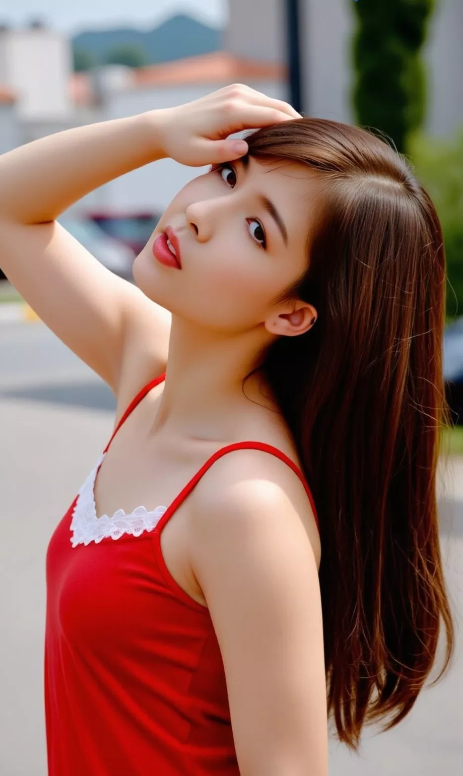 Set.1 优秀AI丽人 Part.2 美萌妹 如水般的柔情在夜色中悄然绽放