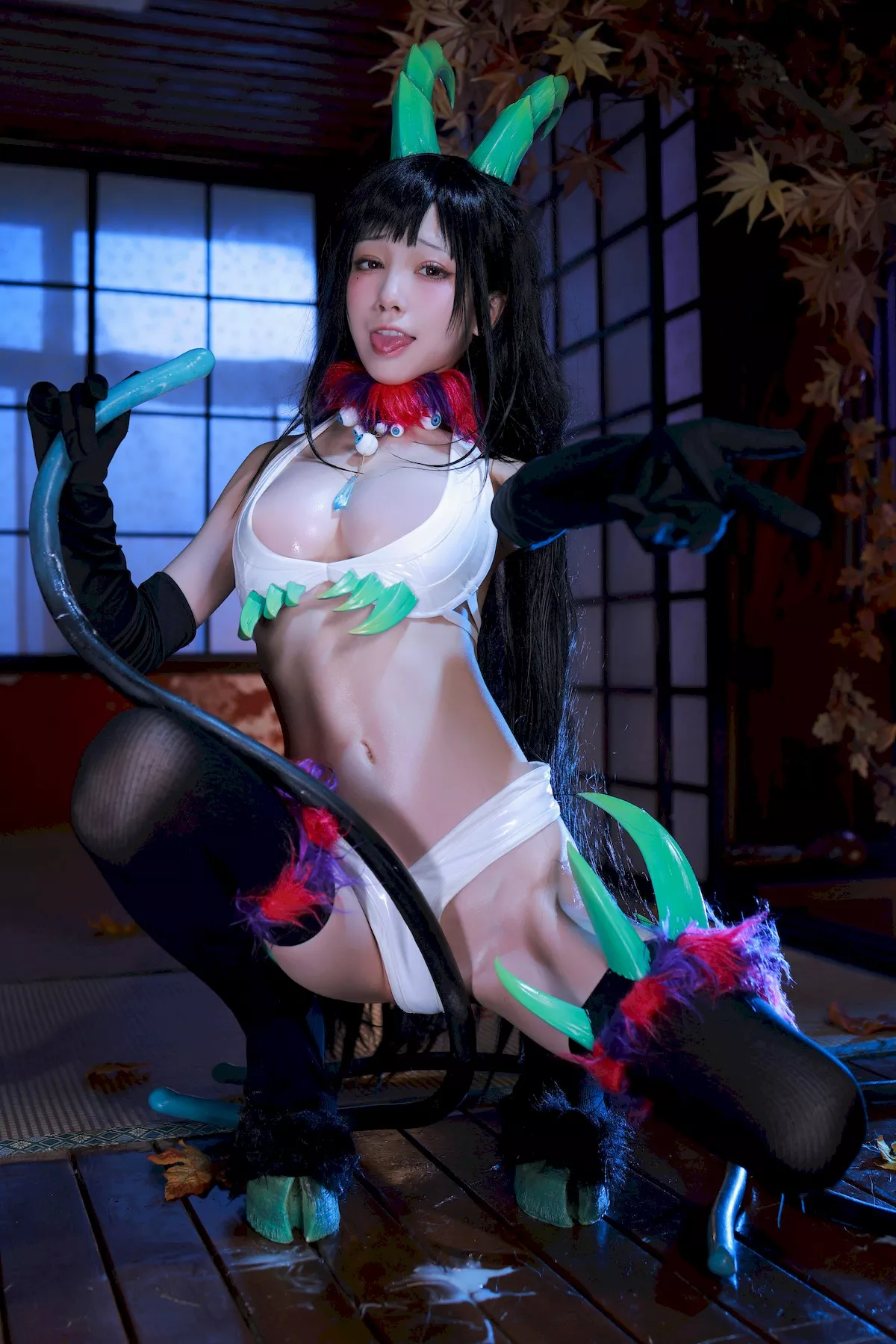 aqua 尤物Cosplay 千夜姐姐 水淼 诱人私拍