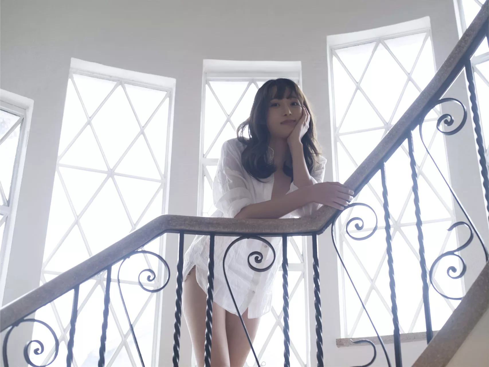 Ami Yamazaki 全集修正 」 Set.1 山崎あみ日本美女影像 FRIDAY影像集 「美脚