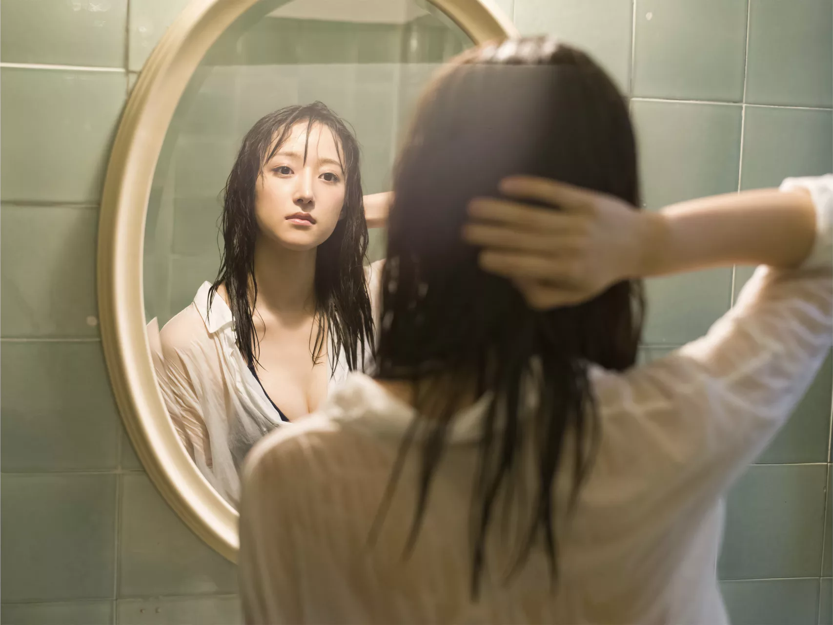 Ami Yamazaki 全集修正 」 Set.1 山崎あみ日本美女影像 FRIDAY影像集 「美脚