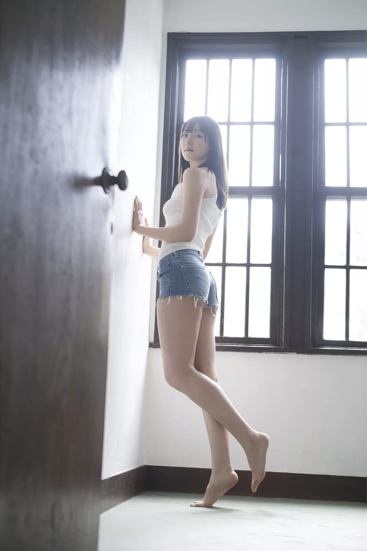 Ami Yamazaki 全集修正 」 Set.1 山崎あみ日本美女影像 FRIDAY影像集 「美脚