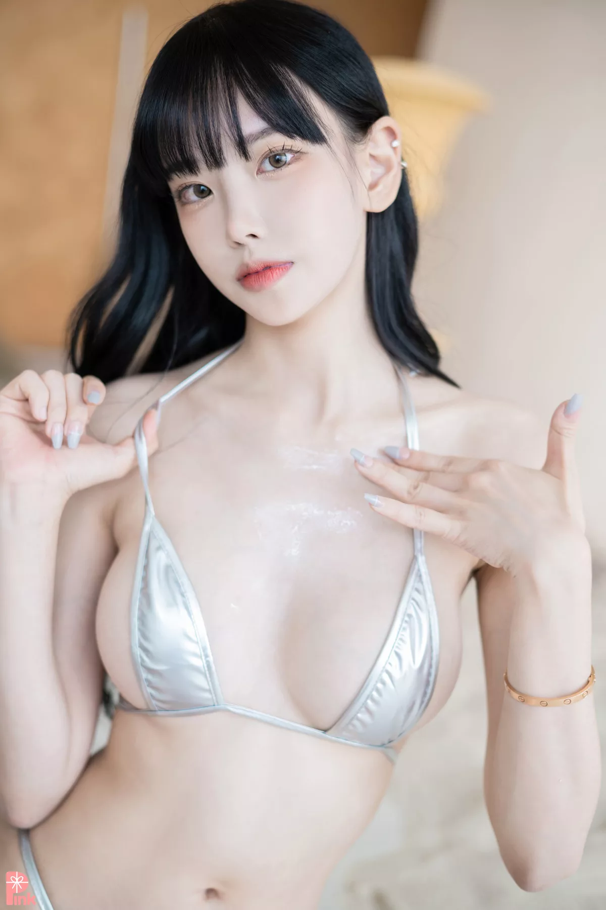 Silver 高丽美模摄影 Kiryong【PINK 粉妹子】 全集修正 No.1 Slender
