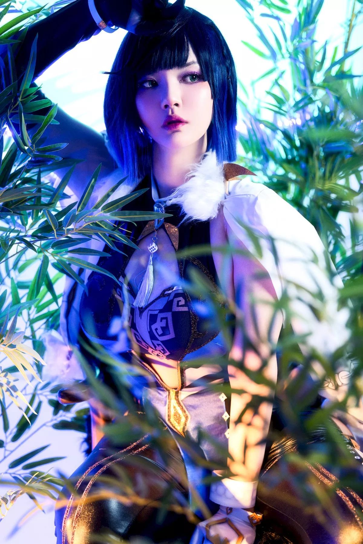 风骚密拍 尤物Cosplay Yelan 夜兰 Tze Ying
