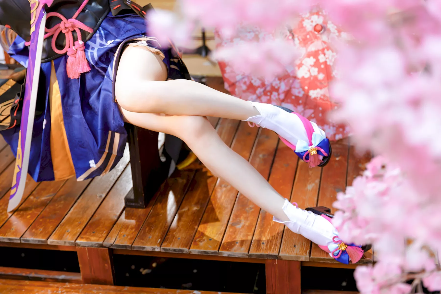 Kamisato 妩媚私拍 佳人Cosplay 神里绫华 Ayaka �@桃喵