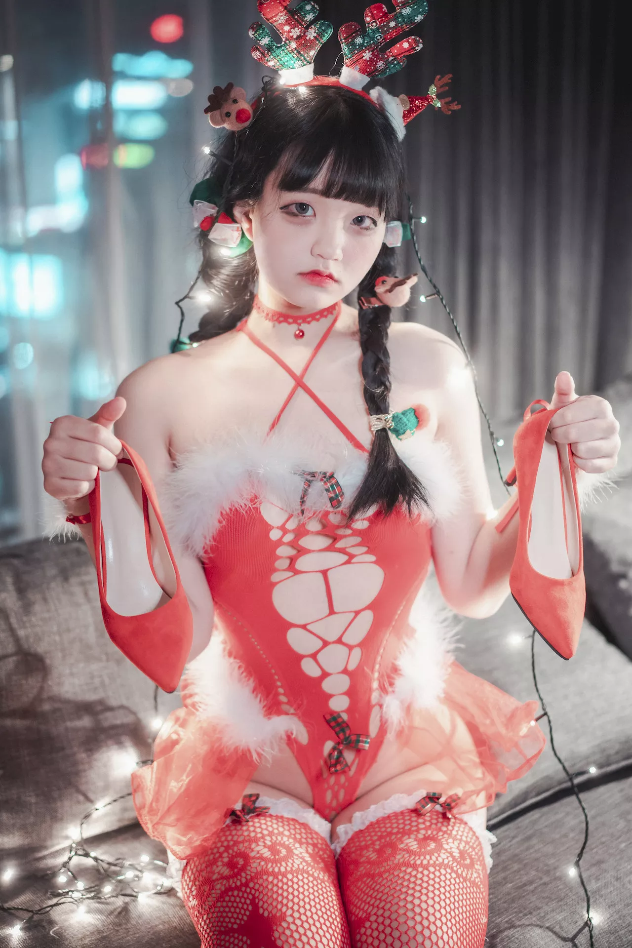 Christmas 【DJAWA大佳玩】 Jeong  高丽丽模影像 Special Jenny 全集修正
