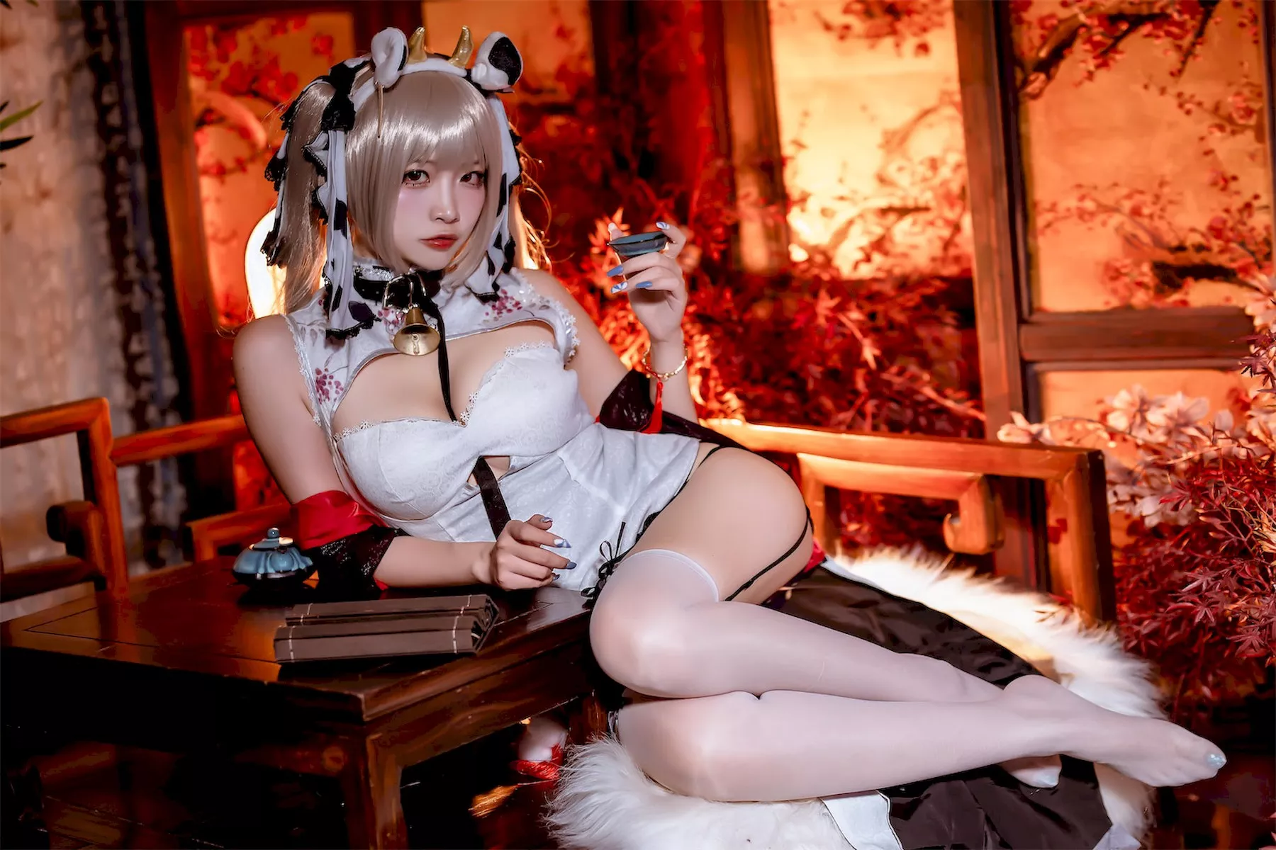 碧蓝航线 可畏旗袍 Nisa 二佐 仙女Cosplay