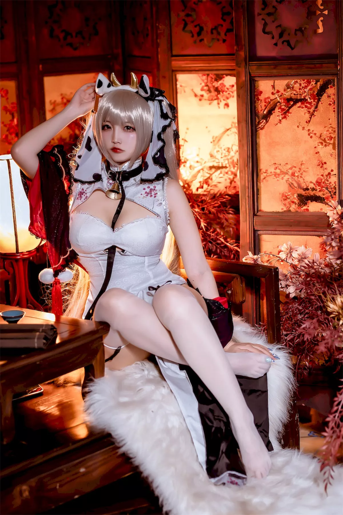 碧蓝航线 可畏旗袍 Nisa 二佐 仙女Cosplay