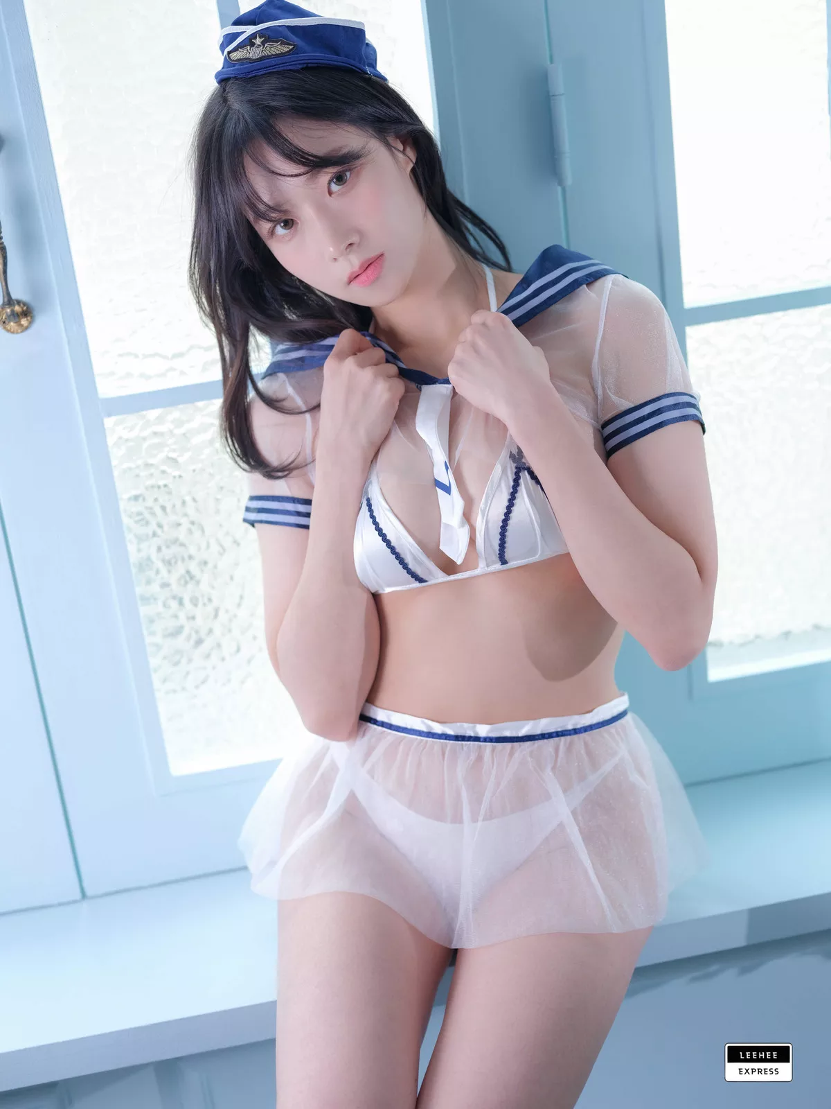 Ah【LEEHEE 高丽女神影像 利熙快运  LEBE Myung 081(55P) EXPRESS 高品质高丽辣模影像组图】