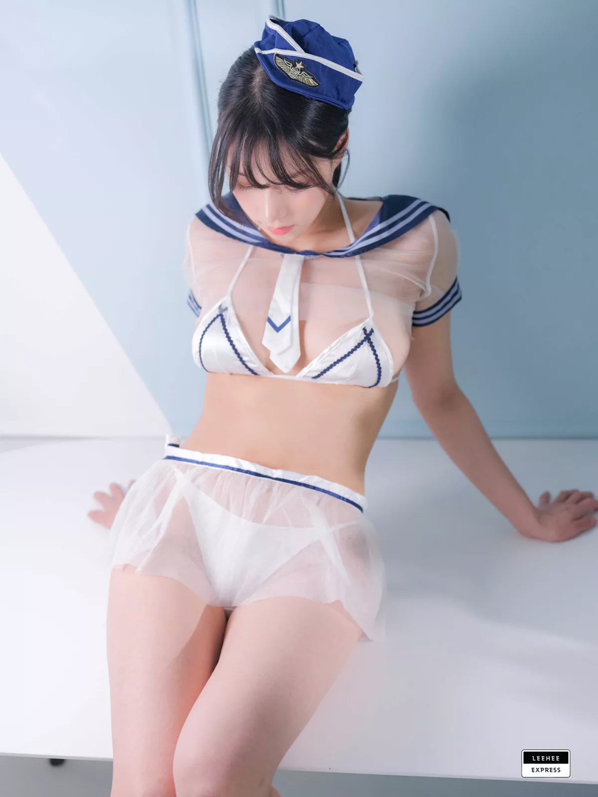 Ah【LEEHEE 高丽女神影像 利熙快运  LEBE Myung 081(55P) EXPRESS 高品质高丽辣模影像组图】