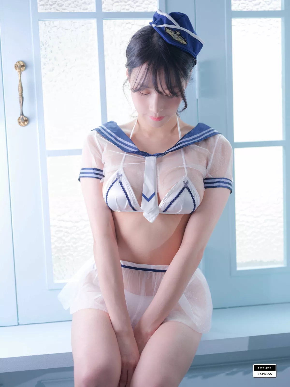 Ah【LEEHEE 高丽女神影像 利熙快运  LEBE Myung 081(55P) EXPRESS 高品质高丽辣模影像组图】