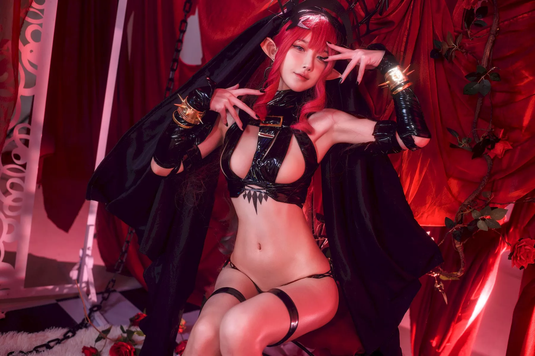 阿包也是兔娘 美女Cosplay 崔斯坦二破