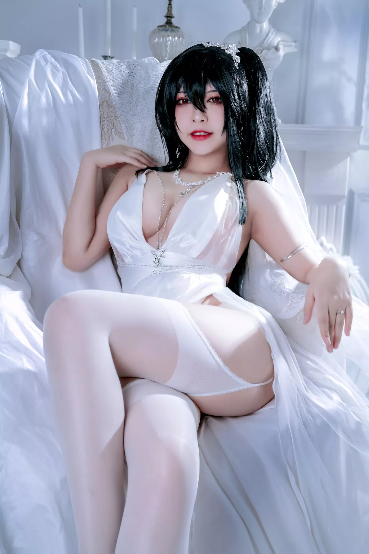 Taihou 礼服 半半子 迷人私拍 大凤 尤物Cosplay