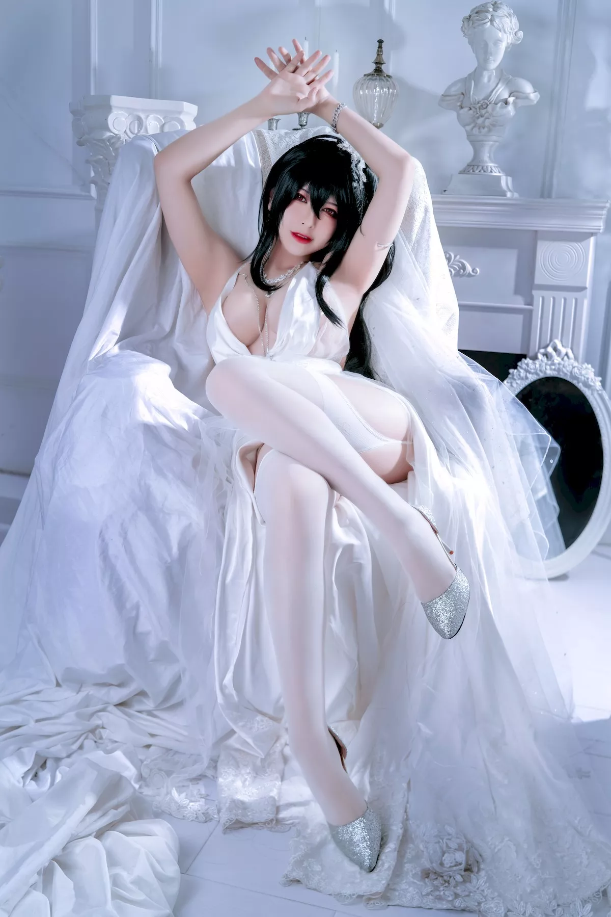 Taihou 礼服 半半子 迷人私拍 大凤 尤物Cosplay
